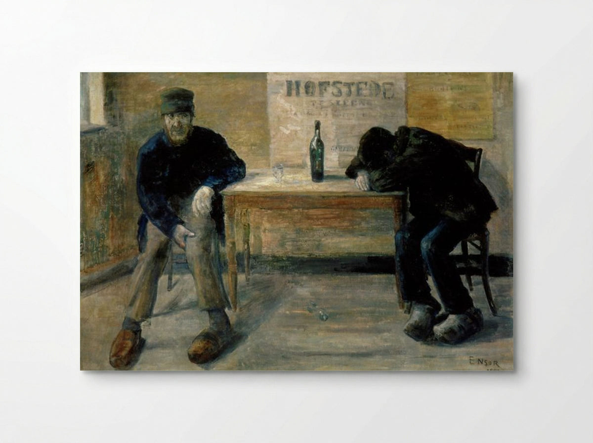 The Drunkards - James Ensor - Poster