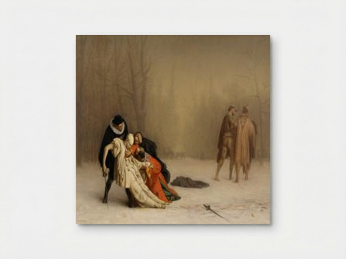 The Duel after the Masquerade - Jean-Léon Gérôme - Poster