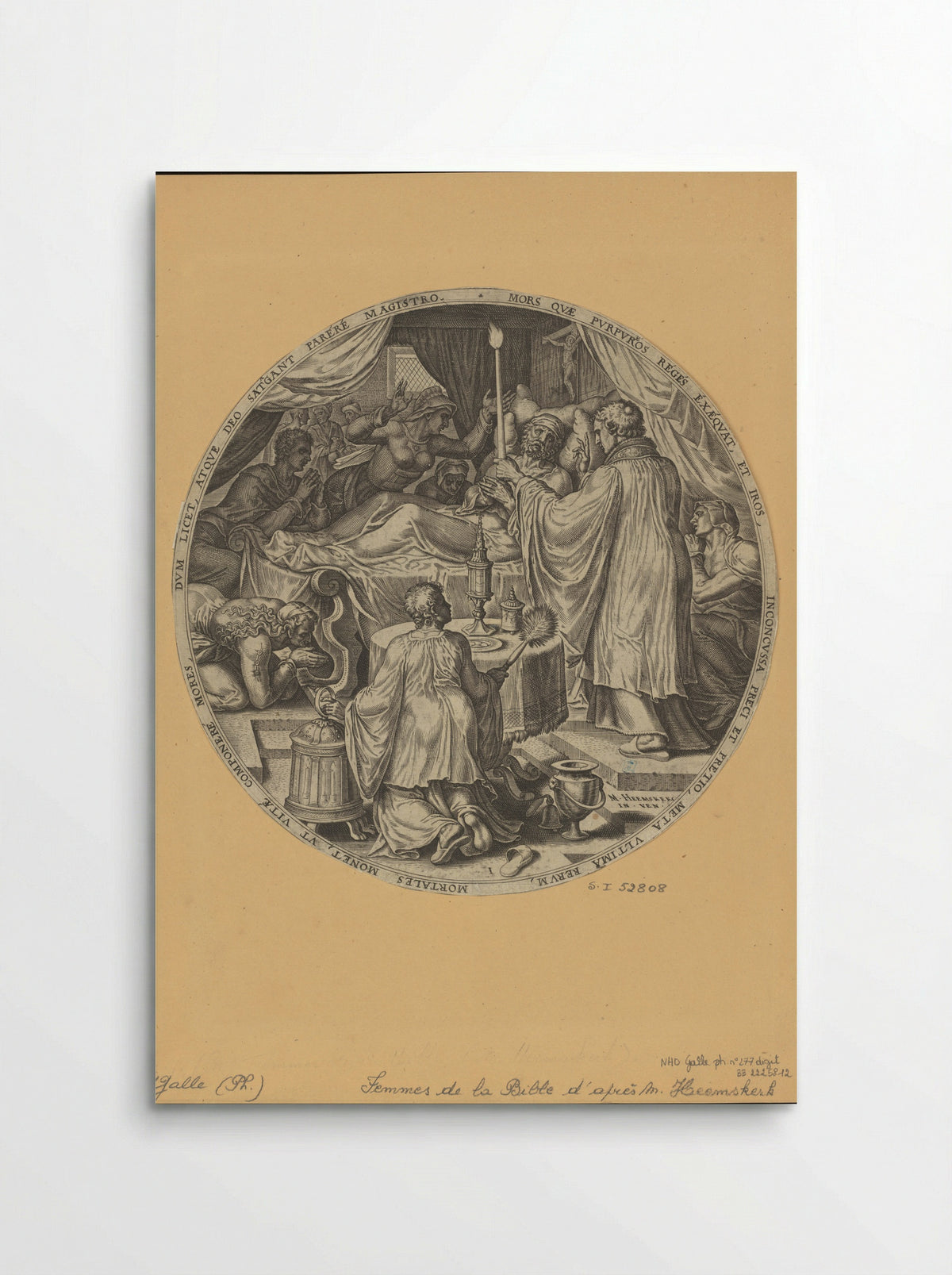 The Dying Hour - Philips Galle - Poster
