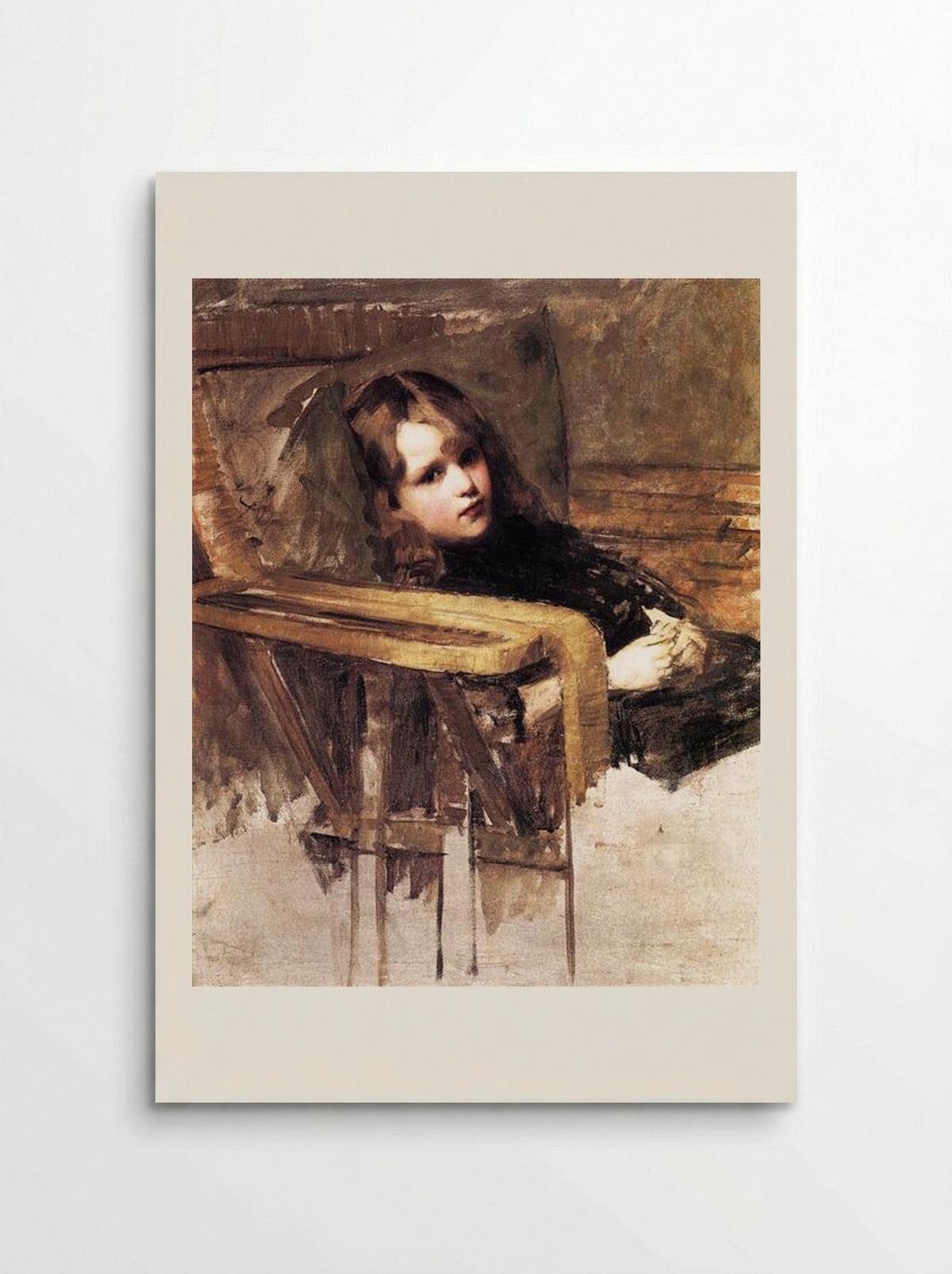 The Easy Chair - John William Waterhouse - Poster