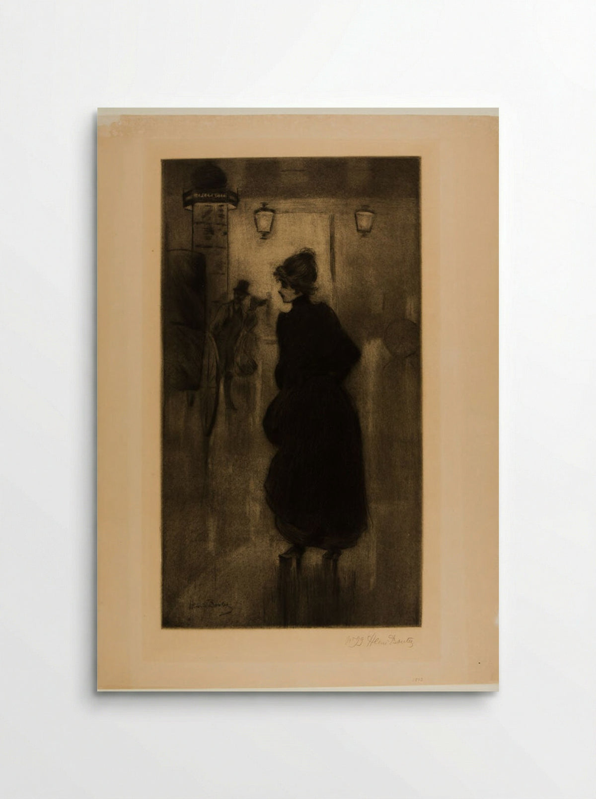 The Effect of Night in Paris - Henri Boutet - Poster