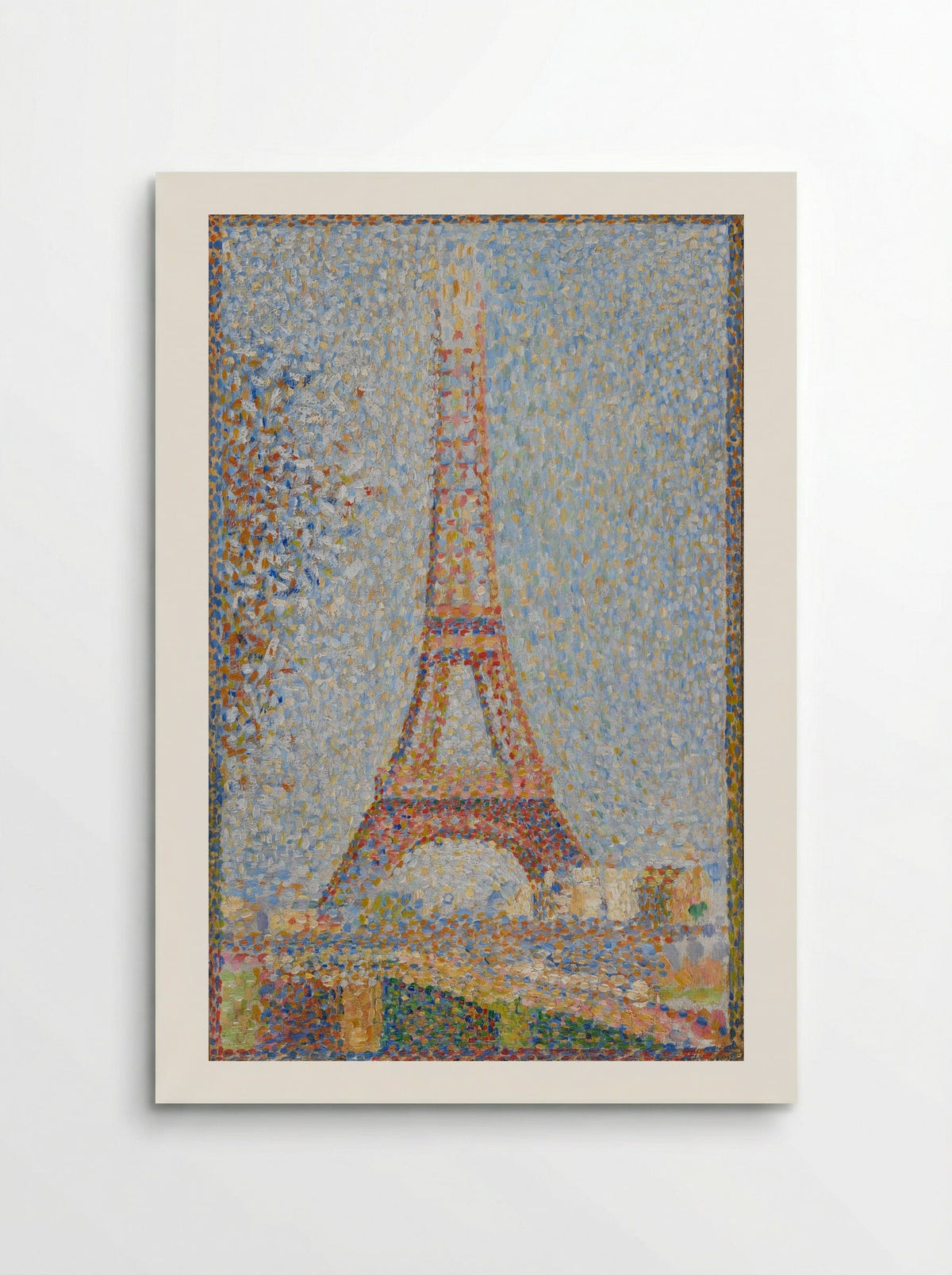 The Eiffel Tower - Georges Seurat - Poster