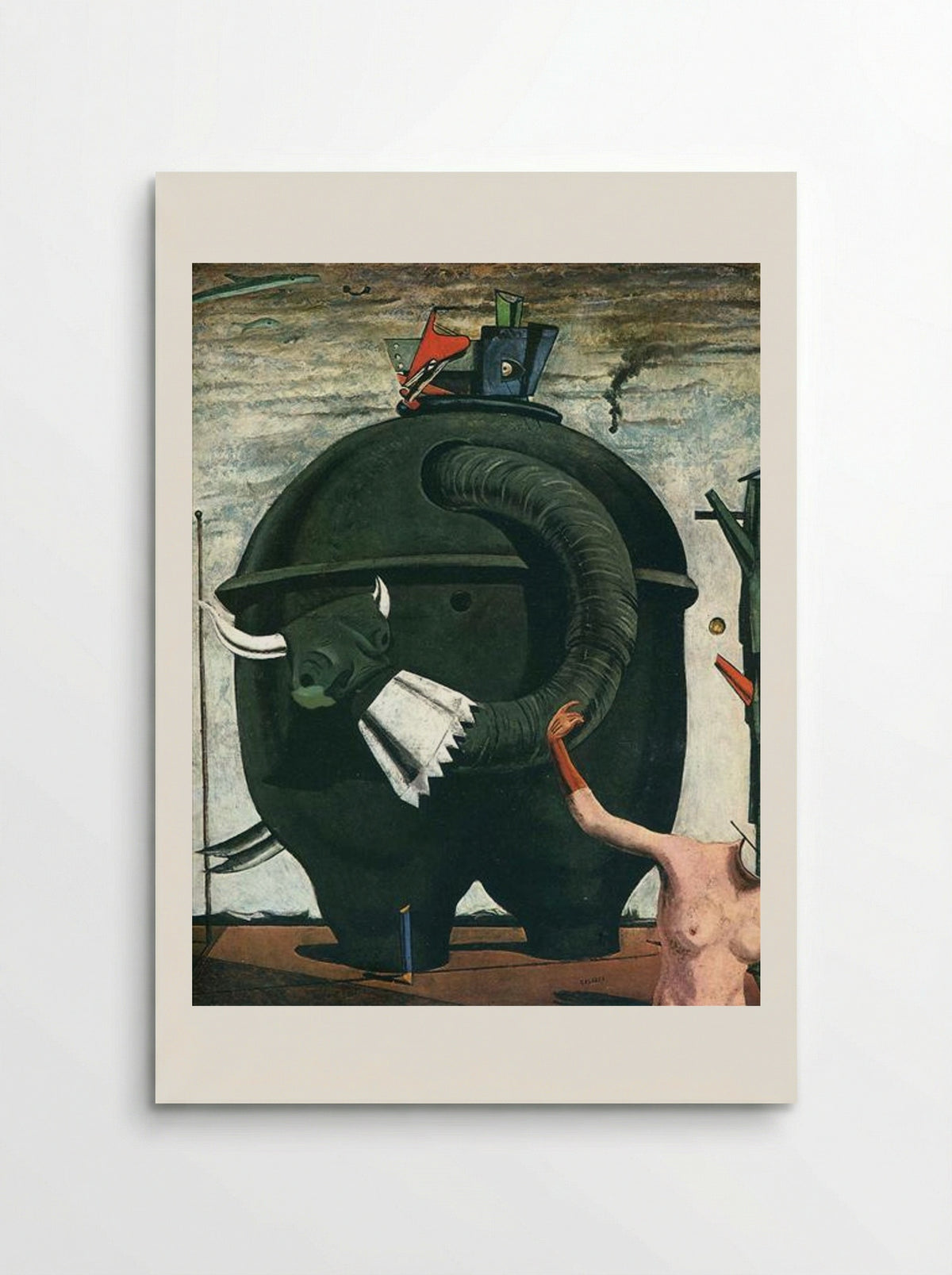 The Elephant Celebes - Max Ernst - Poster