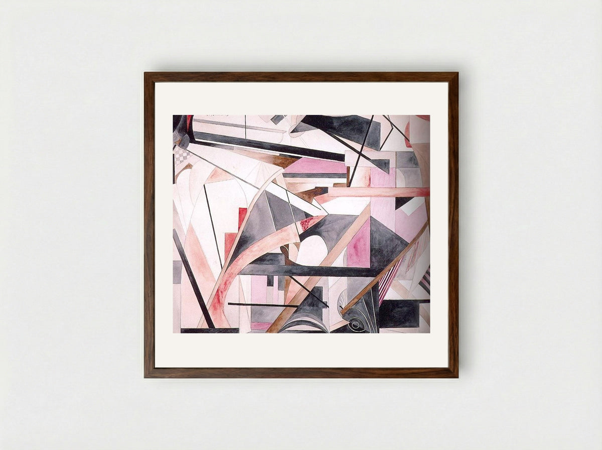 The Embarrassment - Francis Picabia - Framed Print Dark Wood