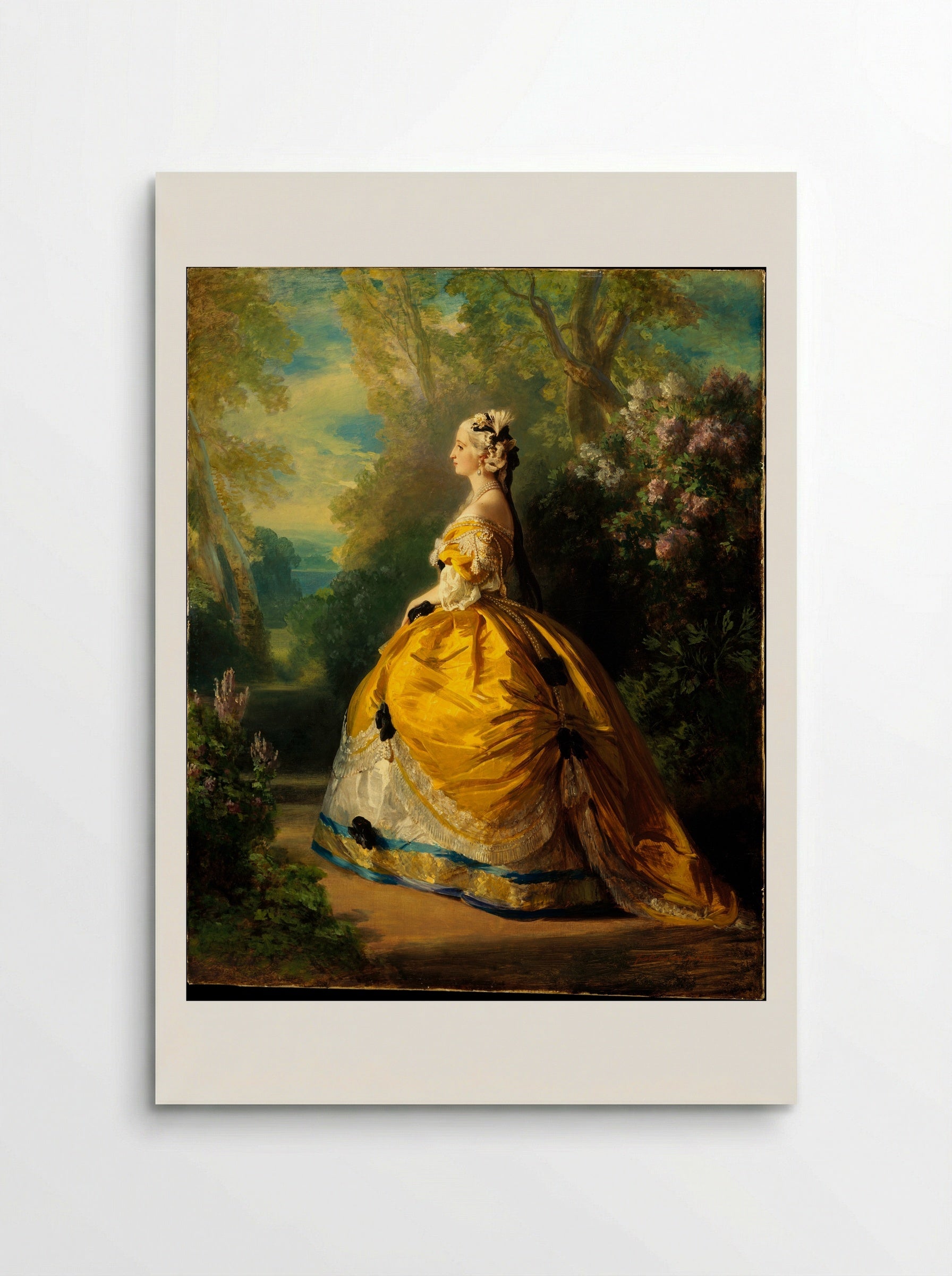The Empress Eugénie - Franz Xaver Winterhalter - Poster