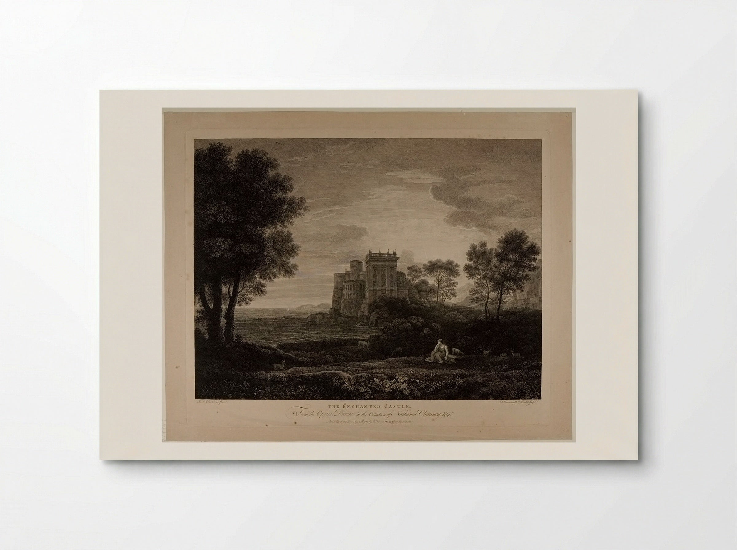 The Enchanted Castle - François Vivares - Poster