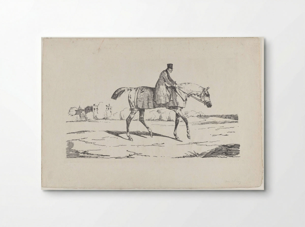 The English Jockey - Théodore Géricault - Poster
