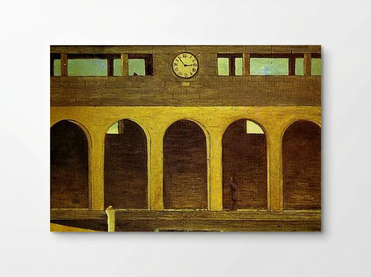 The Enigma of the Hour - Giorgio de Chirico - Poster