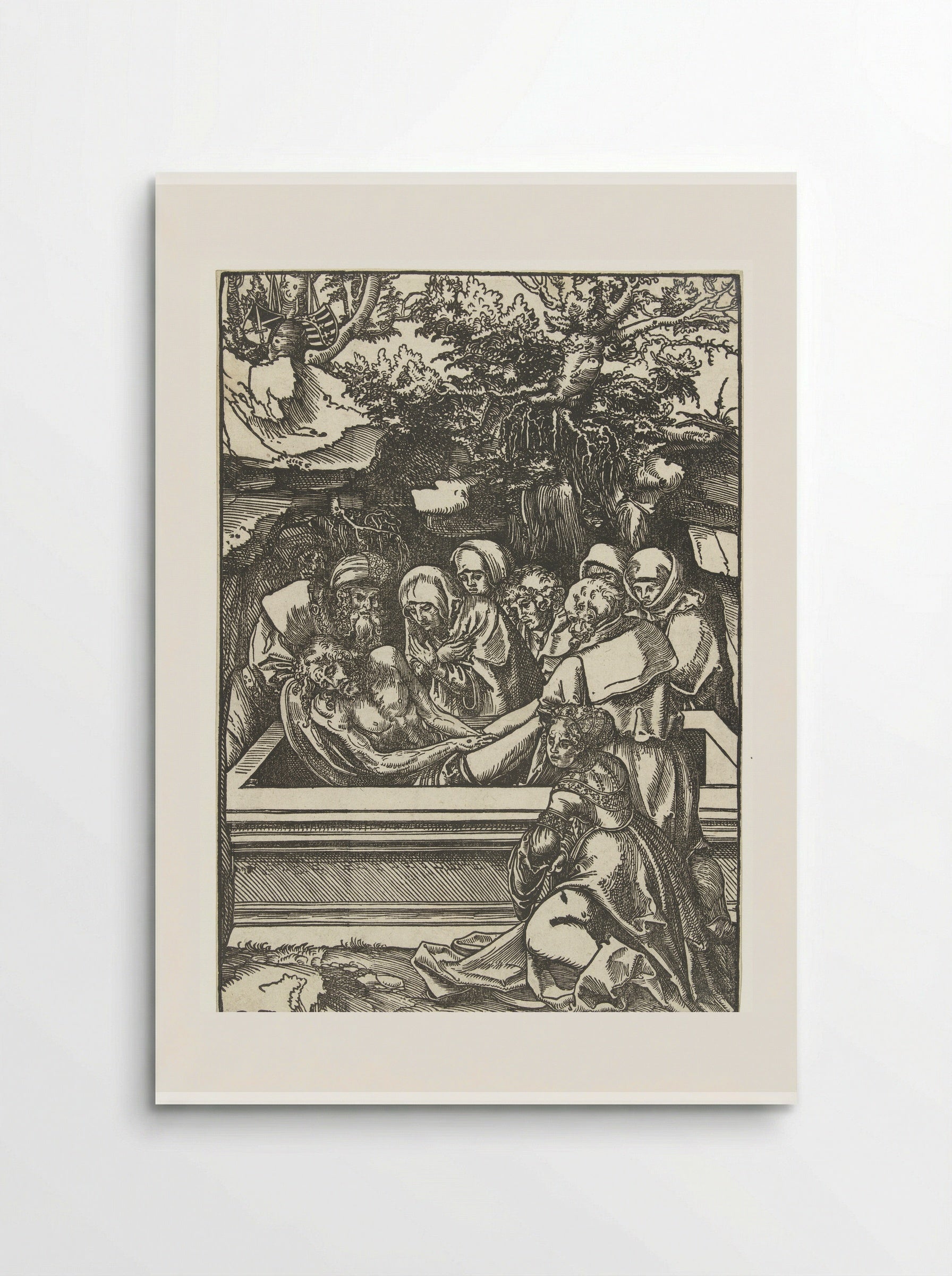 The Entombment of Christ - Lucas Cranach the Elder - Poster