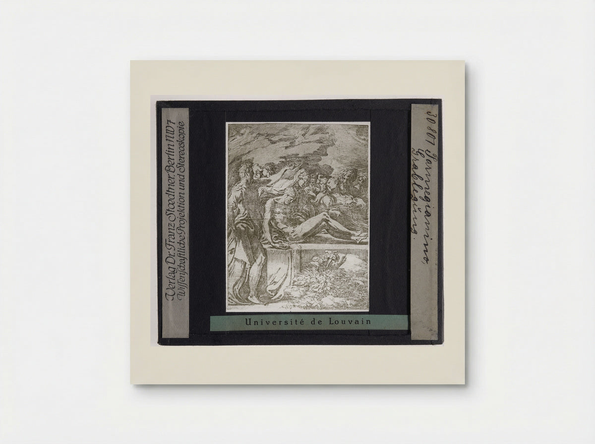 The Entombment of Christ - Parmigianino - Poster