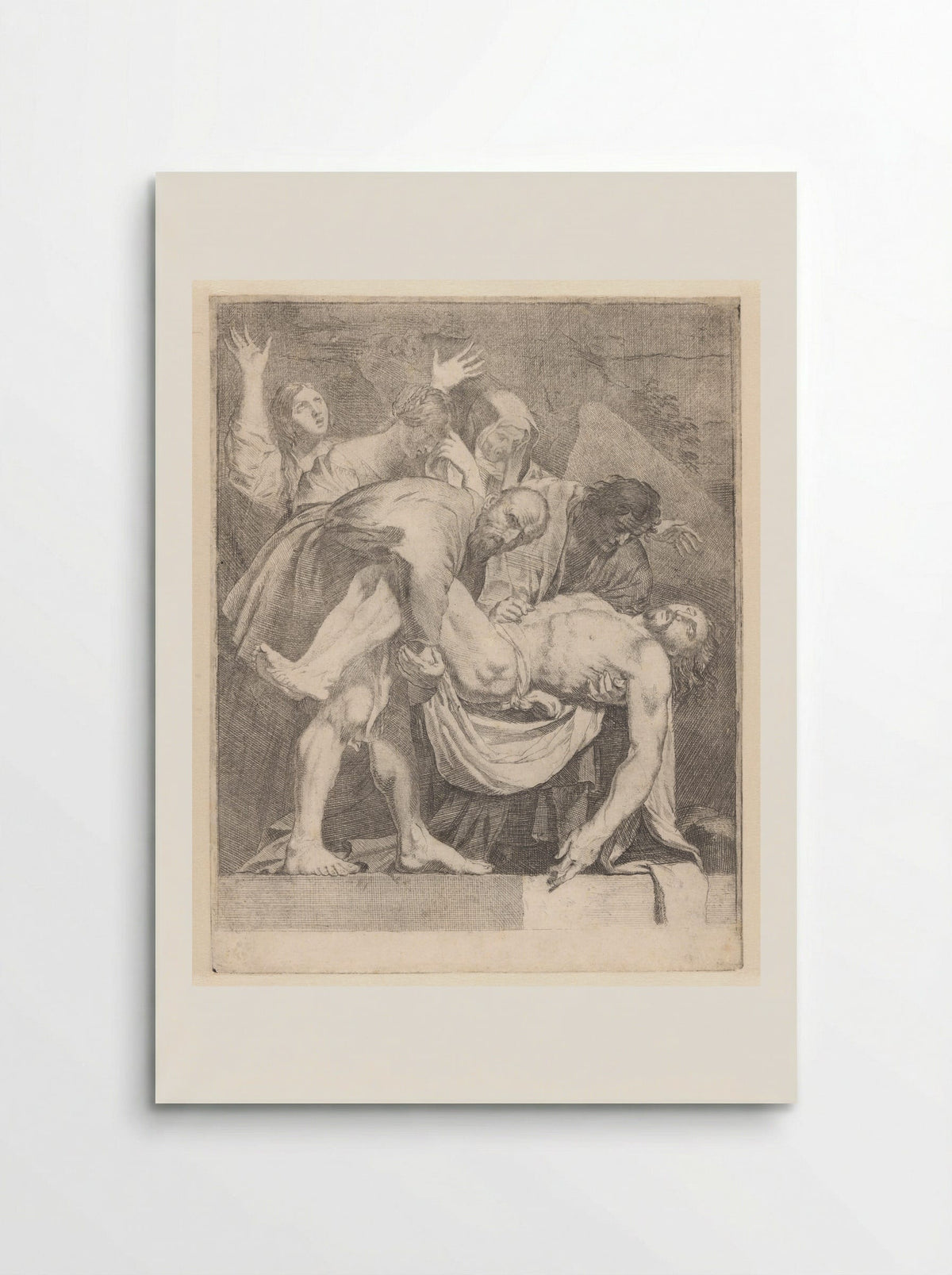 The Entombment of Christ - Dirck van Baburen - Poster