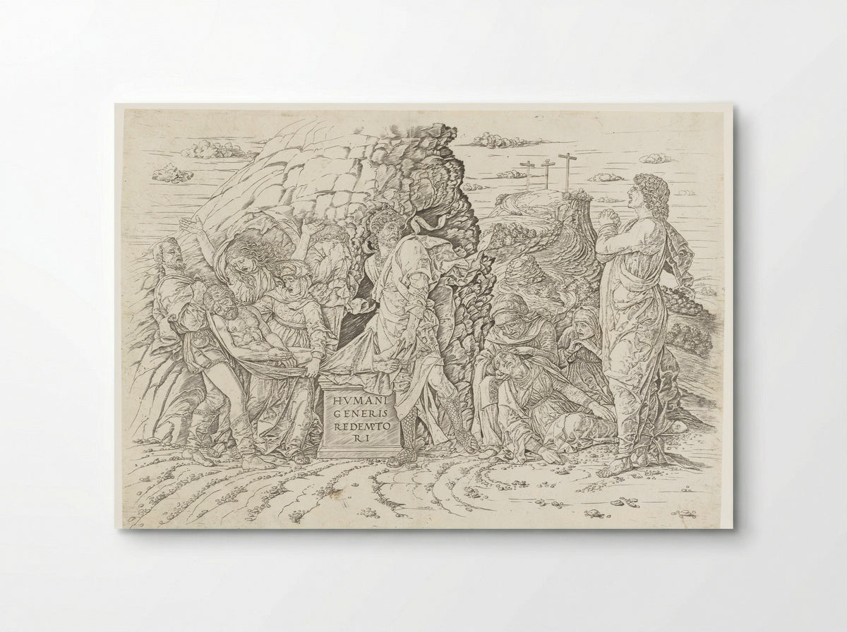 The Entombment of Christ - Andrea Mantegna - Poster