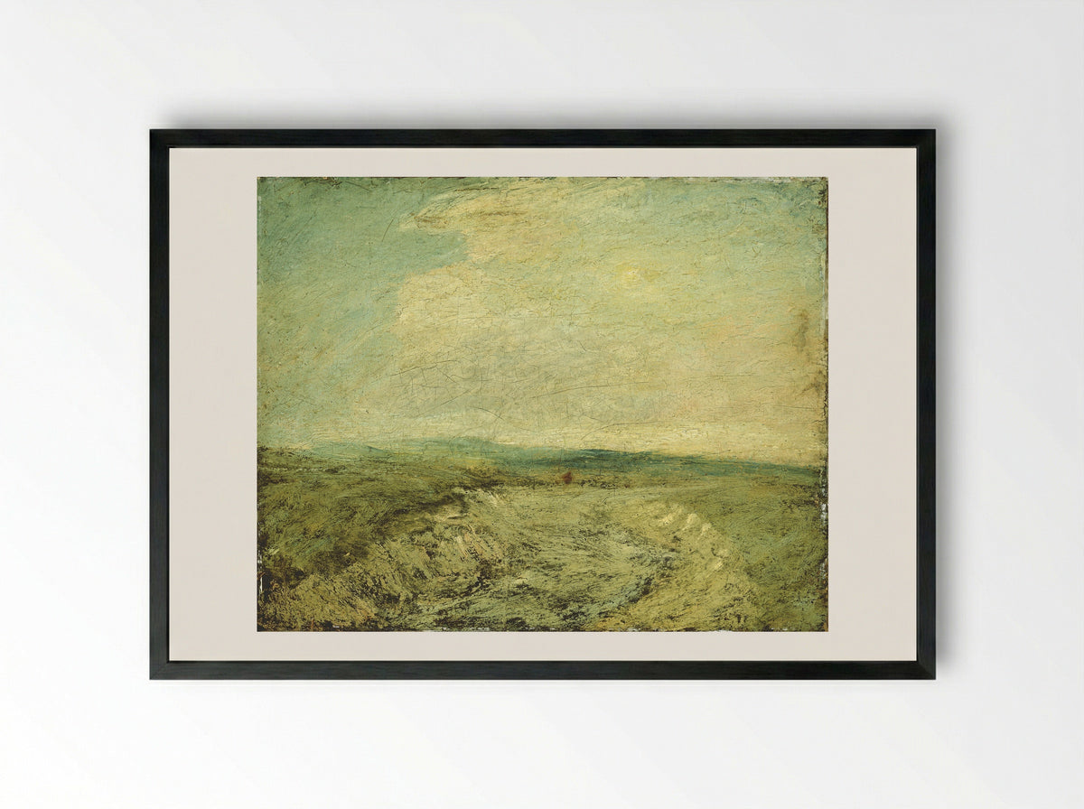The Essex Canal - Albert Pinkham Ryder - Framed Print Black