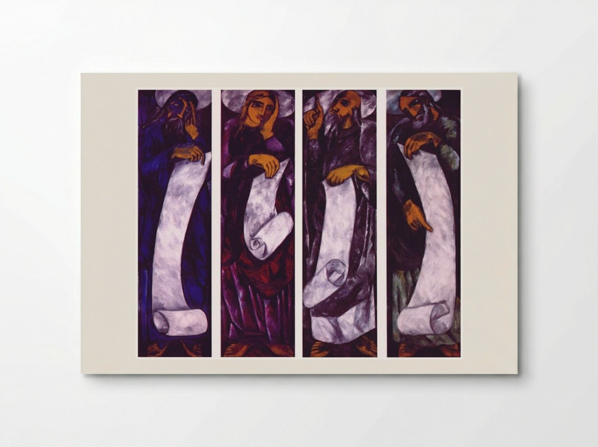 The Evangelists - Natalia Goncharova - Poster