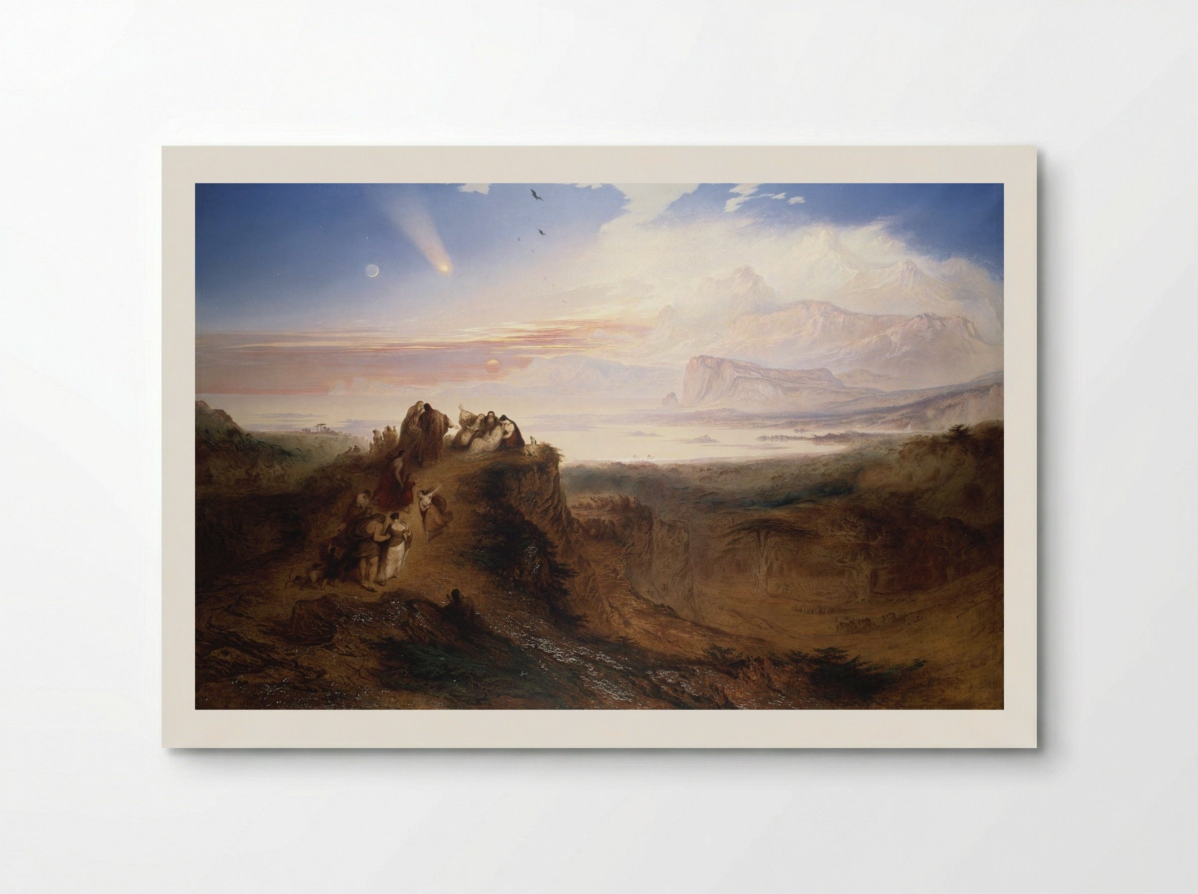 The Eve of the Deluge - John Martin - Poster