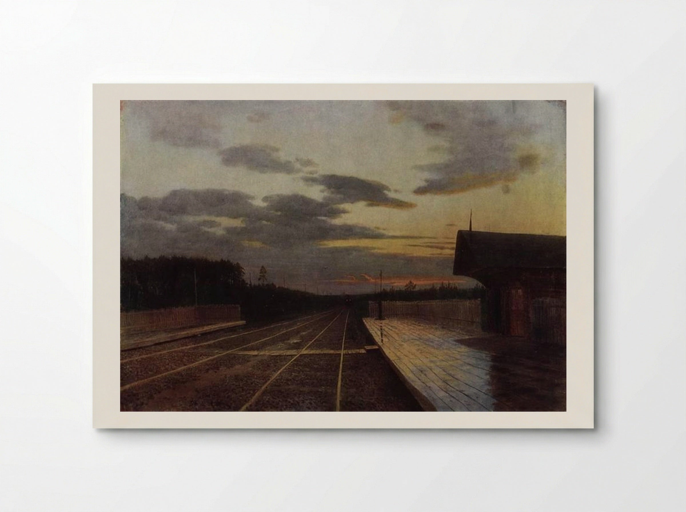The Evening After the Rain - Isaac Levitan - Poster