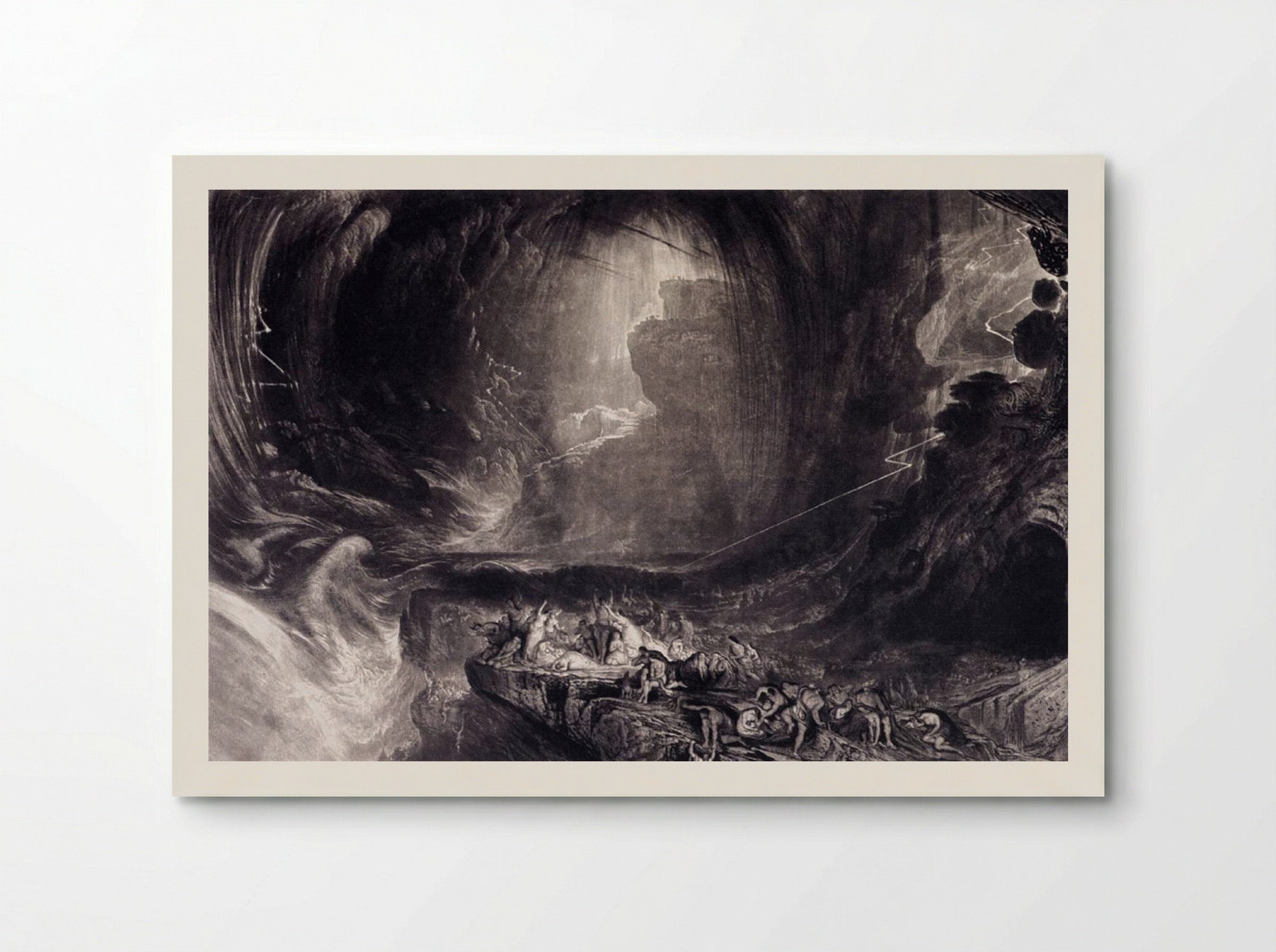 The Evening of the Deluge - John Martin - Poster