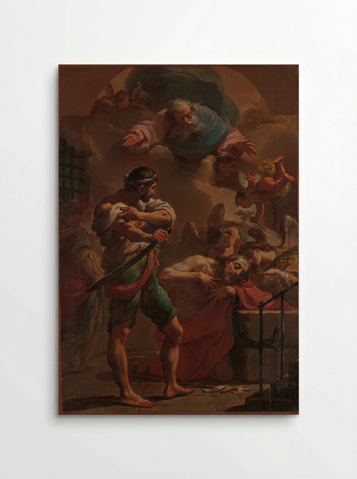The Execution of Saint John the Baptist - Ubaldo Gandolfi - Poster