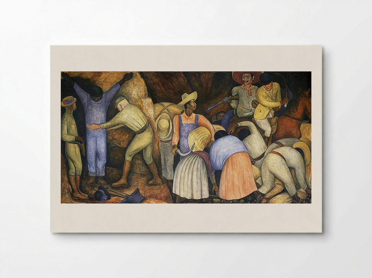 The Exploiters - Diego Rivera - Poster