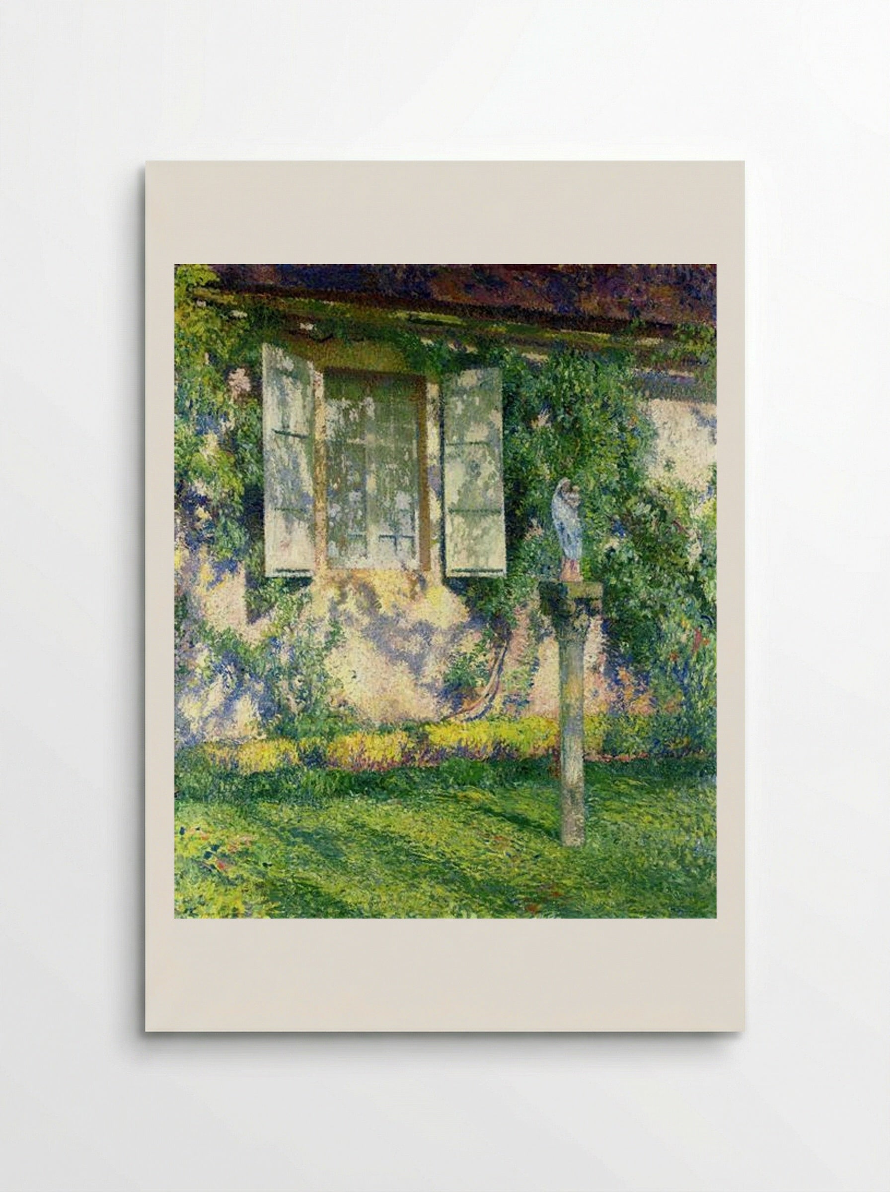 The Facade of Marquayrol - Henri Martin - Poster