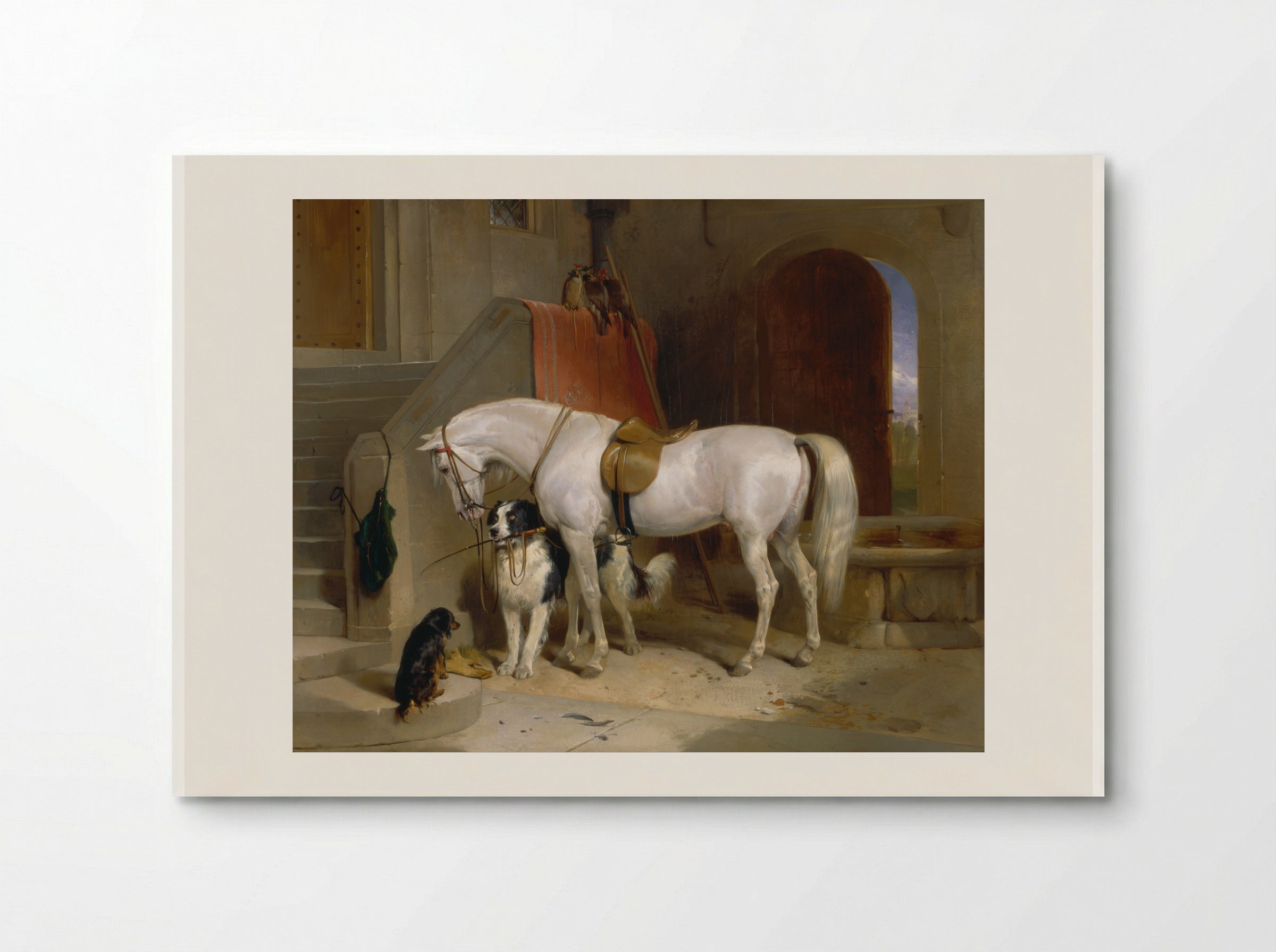 The Falcon - Edwin Henry Landseer - Poster