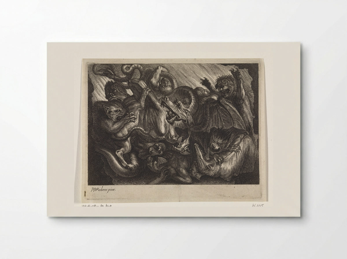 The Fall of the Damned - Jonas Suyderhoef - Poster
