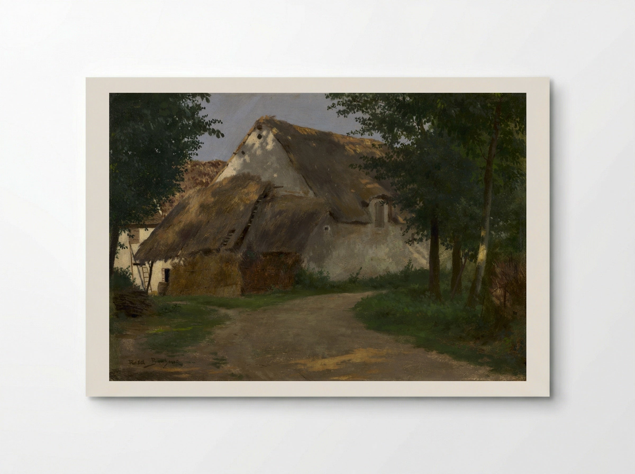 The Farm at the Entrance of the Wood - Rosa Bonheur - Poster