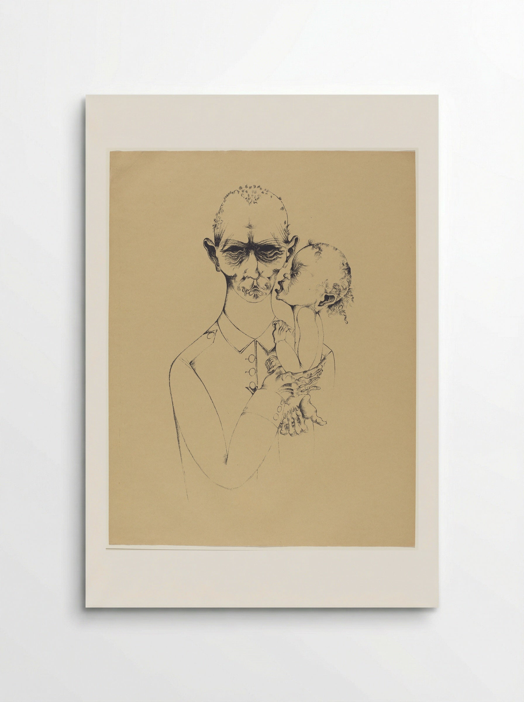 The Father - Heinrich Hoerle - Poster