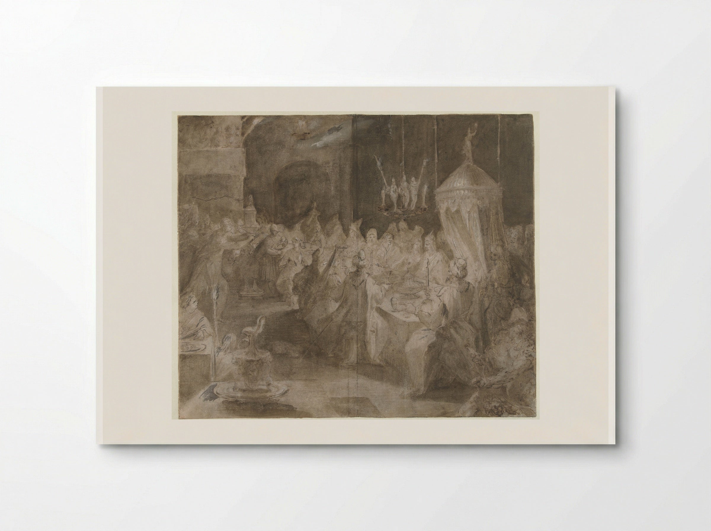 The Feast of Belshazzar - Jan Harmensz. Muller - Poster