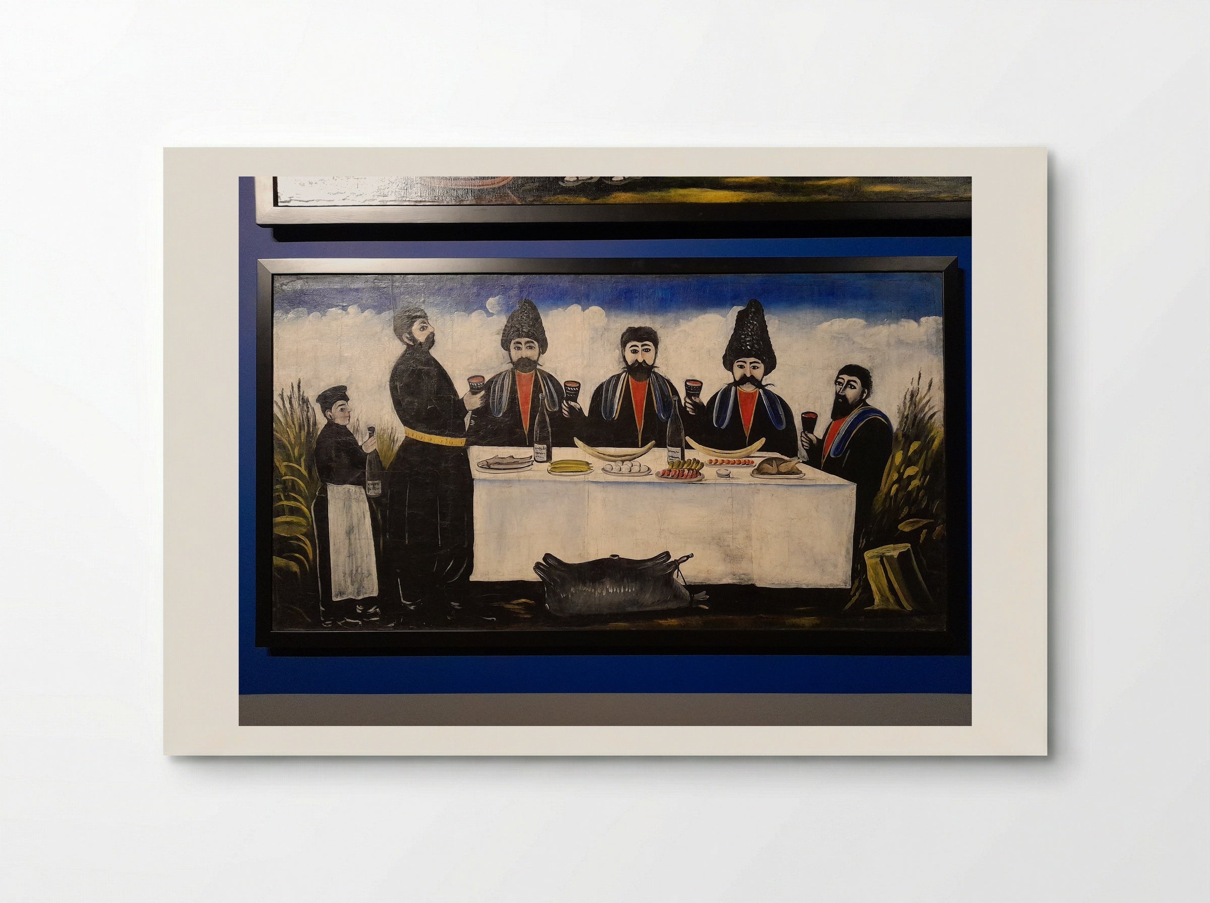 The Feast of Five Princes - Niko Pirosmani - Poster