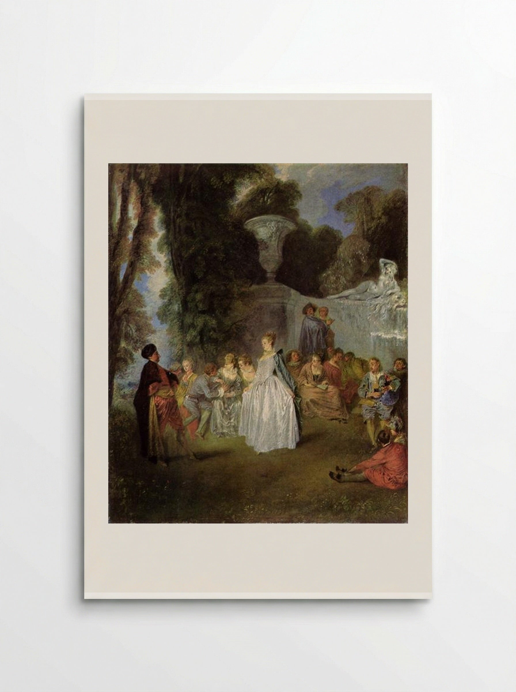 The Feasts of Venice - Antoine Watteau - Poster