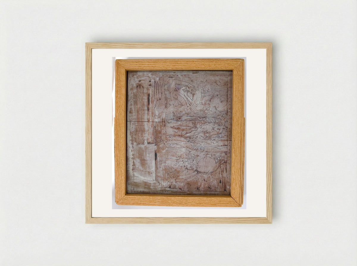The Ferryman - Jan Toorop - Framed Print Wood