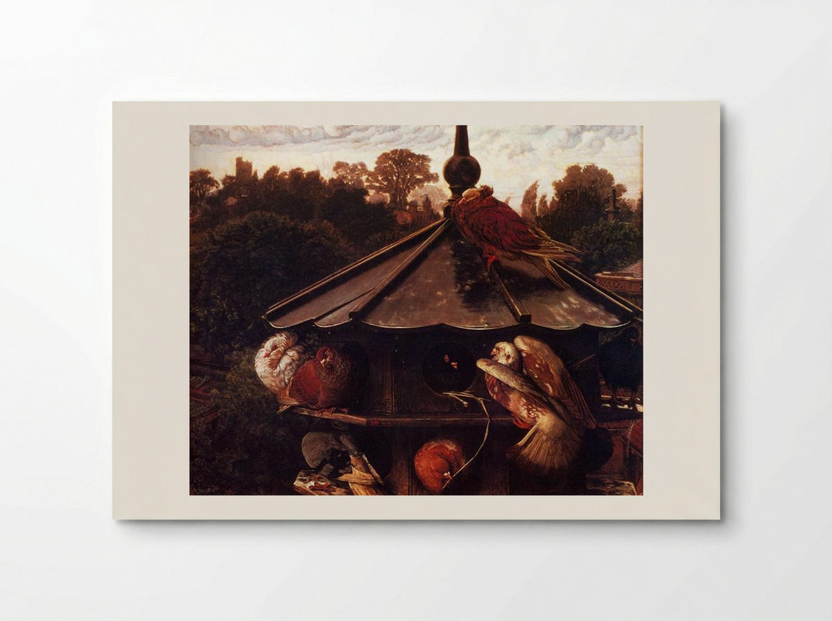 The Festival of St. Swithin - William Holman Hunt - Poster