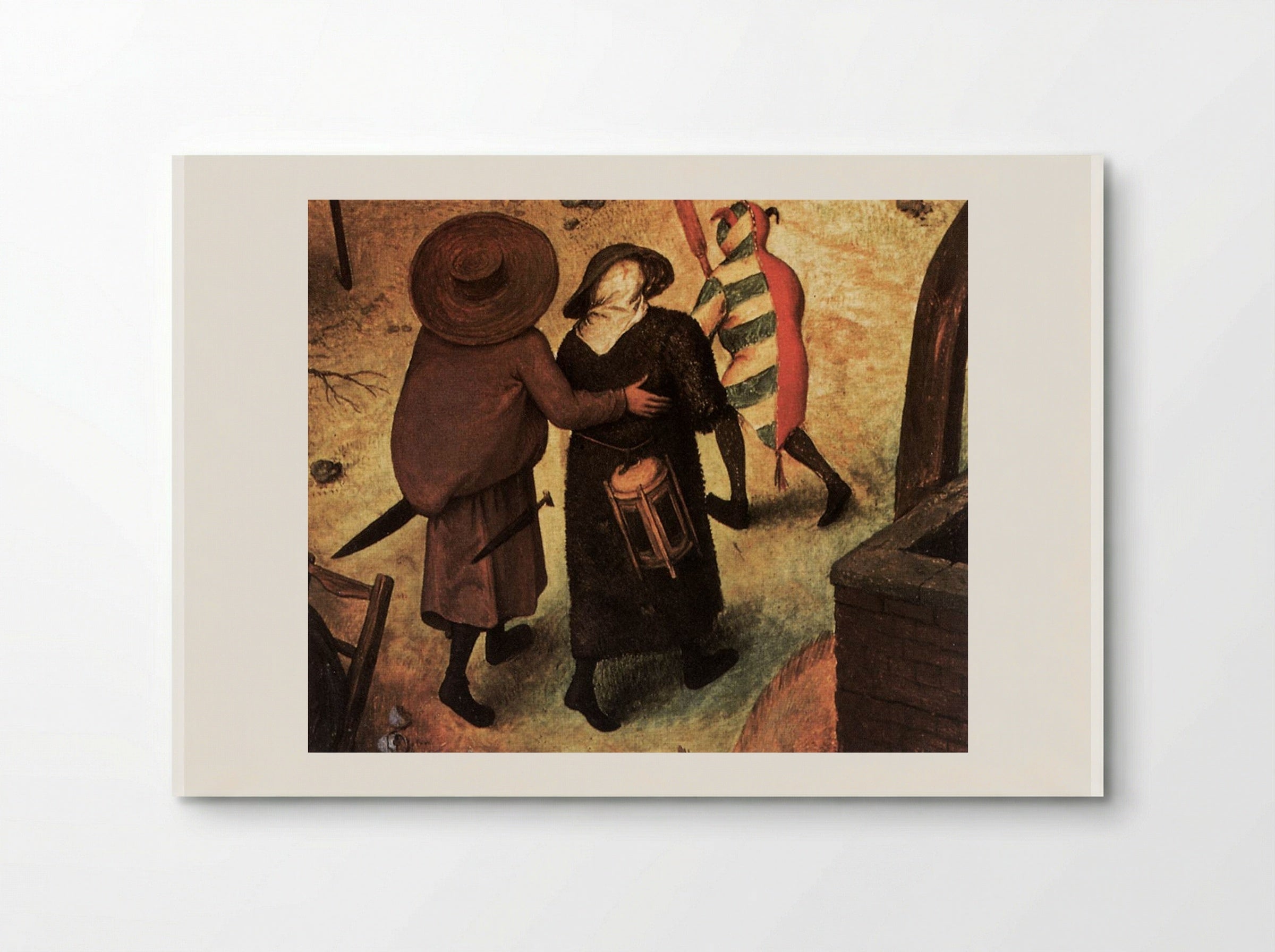 The Fight between Carnival and Lent - Pieter Bruegel the Elder - Poster