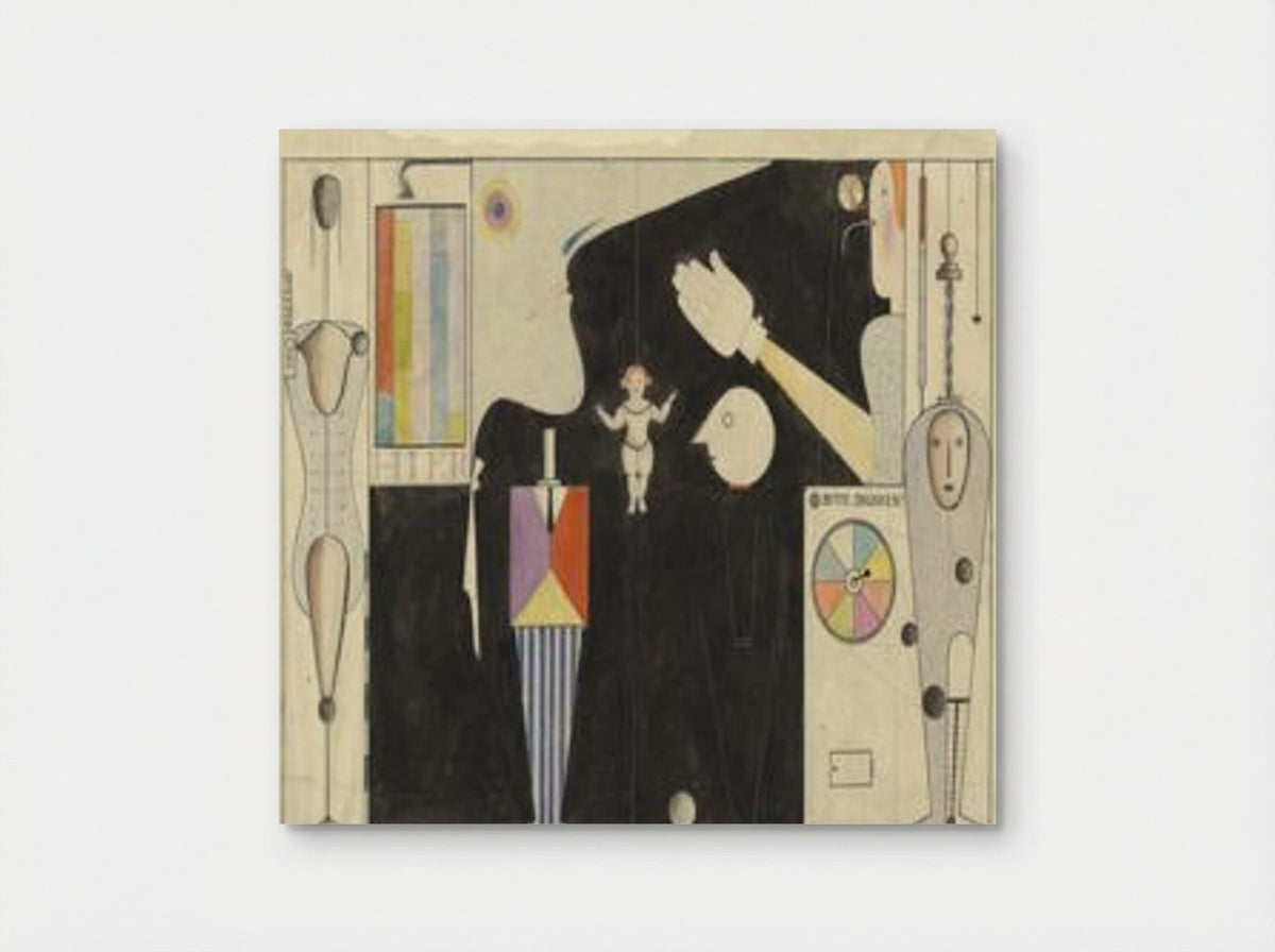 The Figural Cabinet - Oskar Schlemmer - Poster