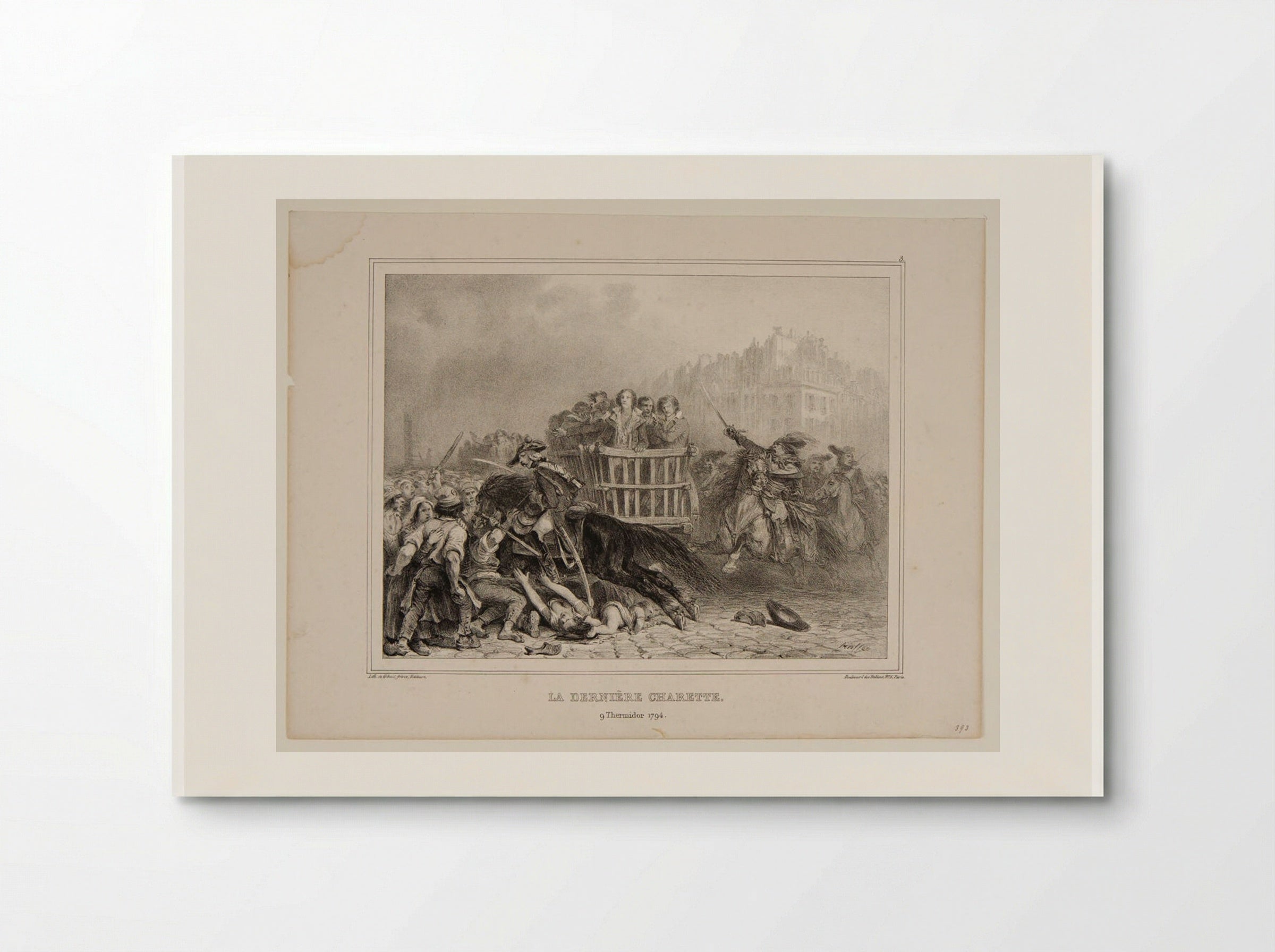 The Final Cart - Denis-Auguste-Marie Raffet - Poster
