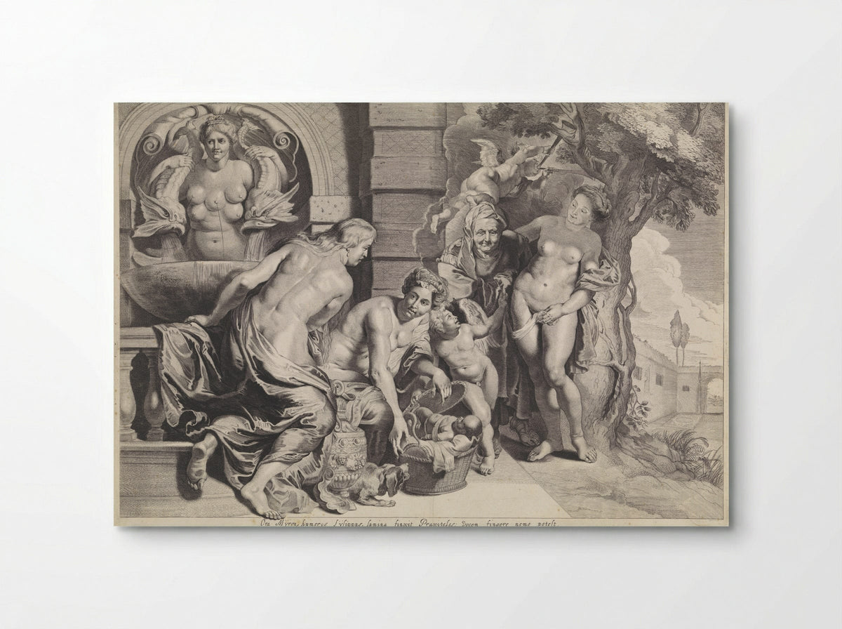 The Finding of Erichthonius - Peter Paul Rubens - Poster