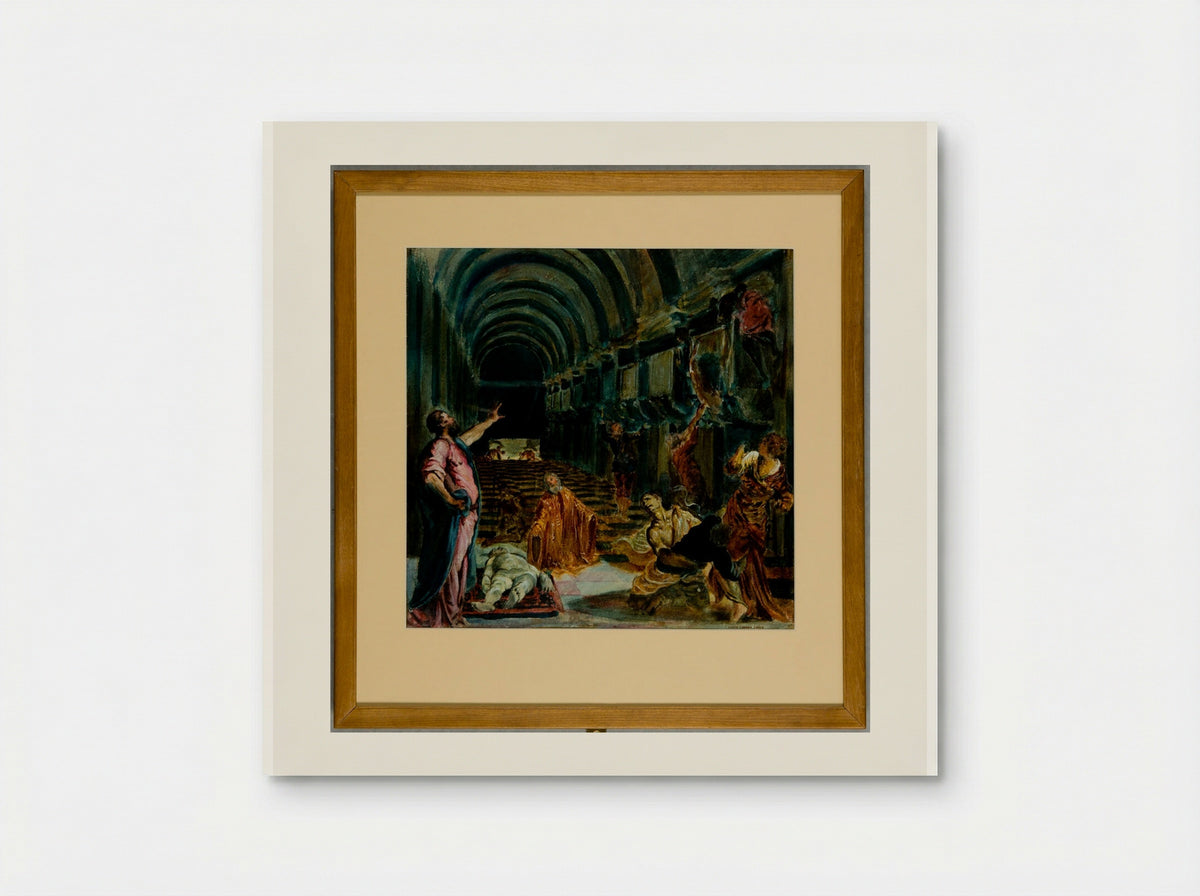 The Finding of the Body of Saint Mark - Joseph Lindon Smith - Poster