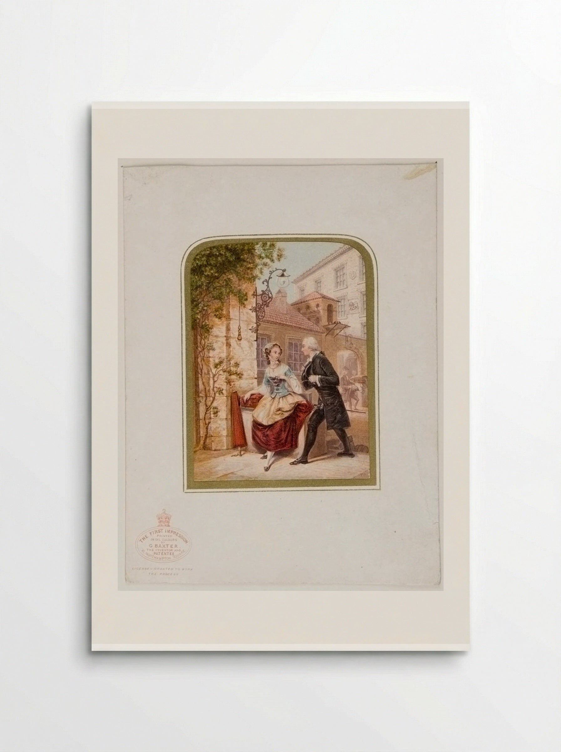 The First Impression - George Baxter - Poster