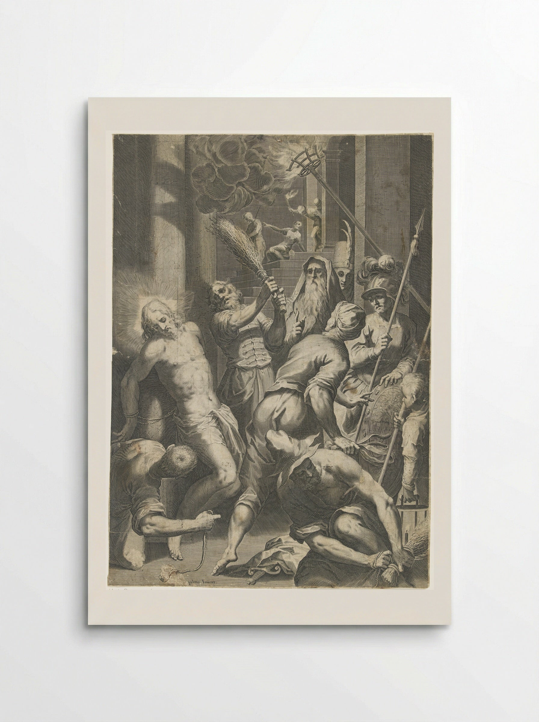 The Flagellation of Christ - Aegidius Sadeler (II) - Poster