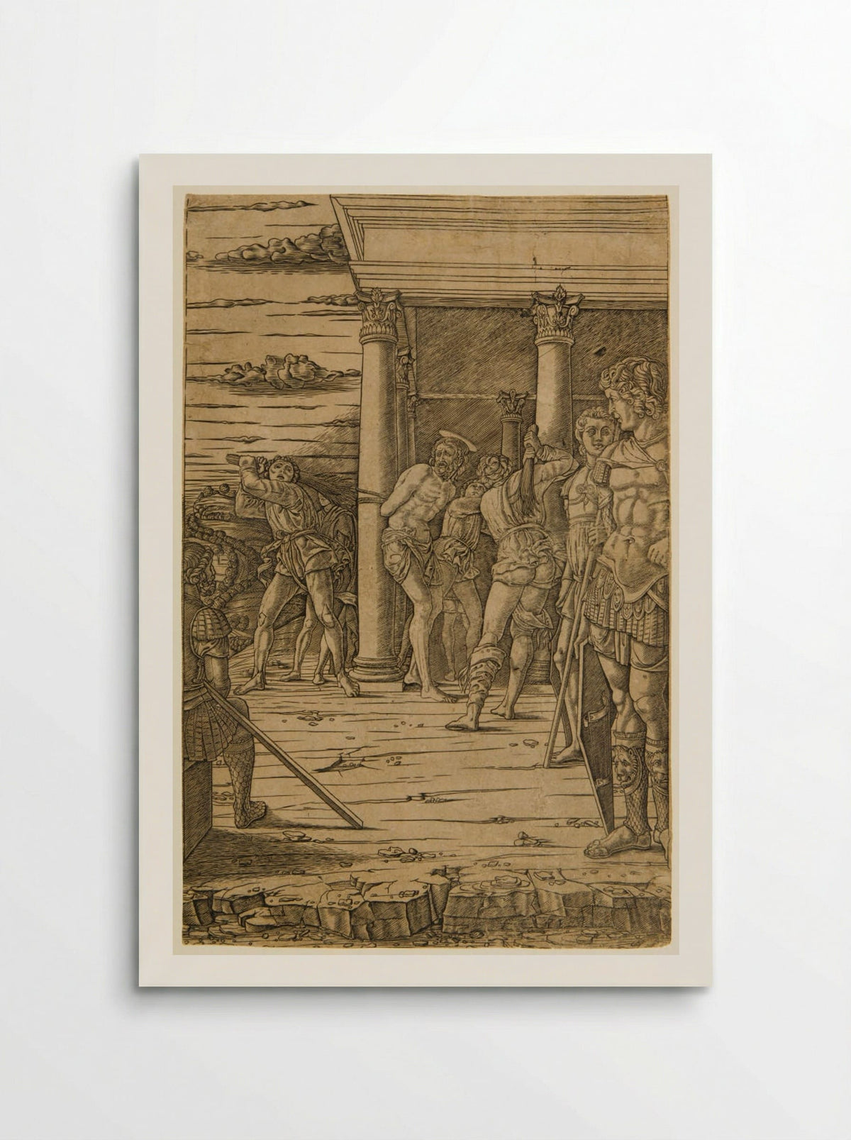 The Flagellation - Andrea Mantegna - Poster