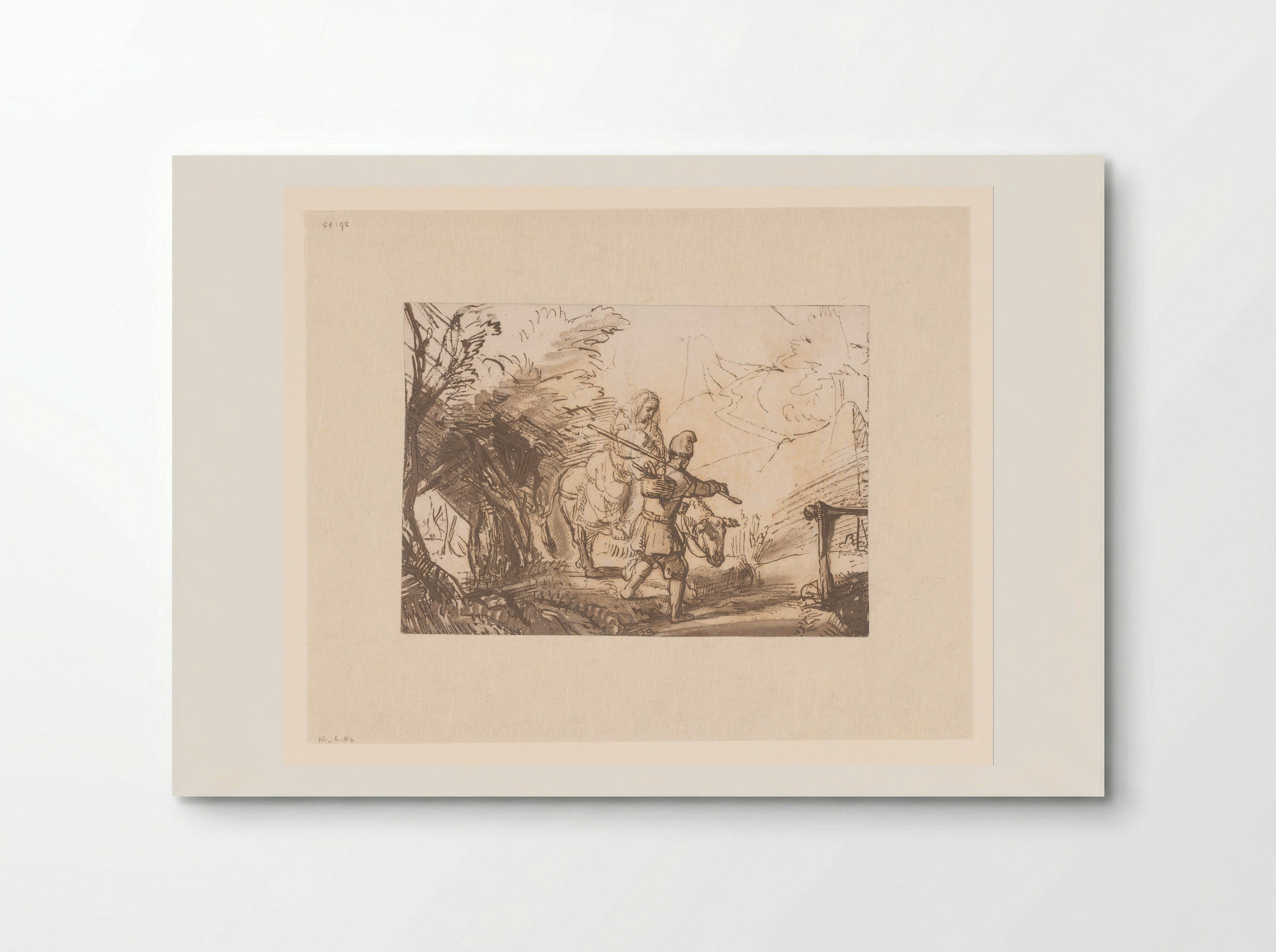 The Flight into Egypt - Joseph Schmidt - Poster