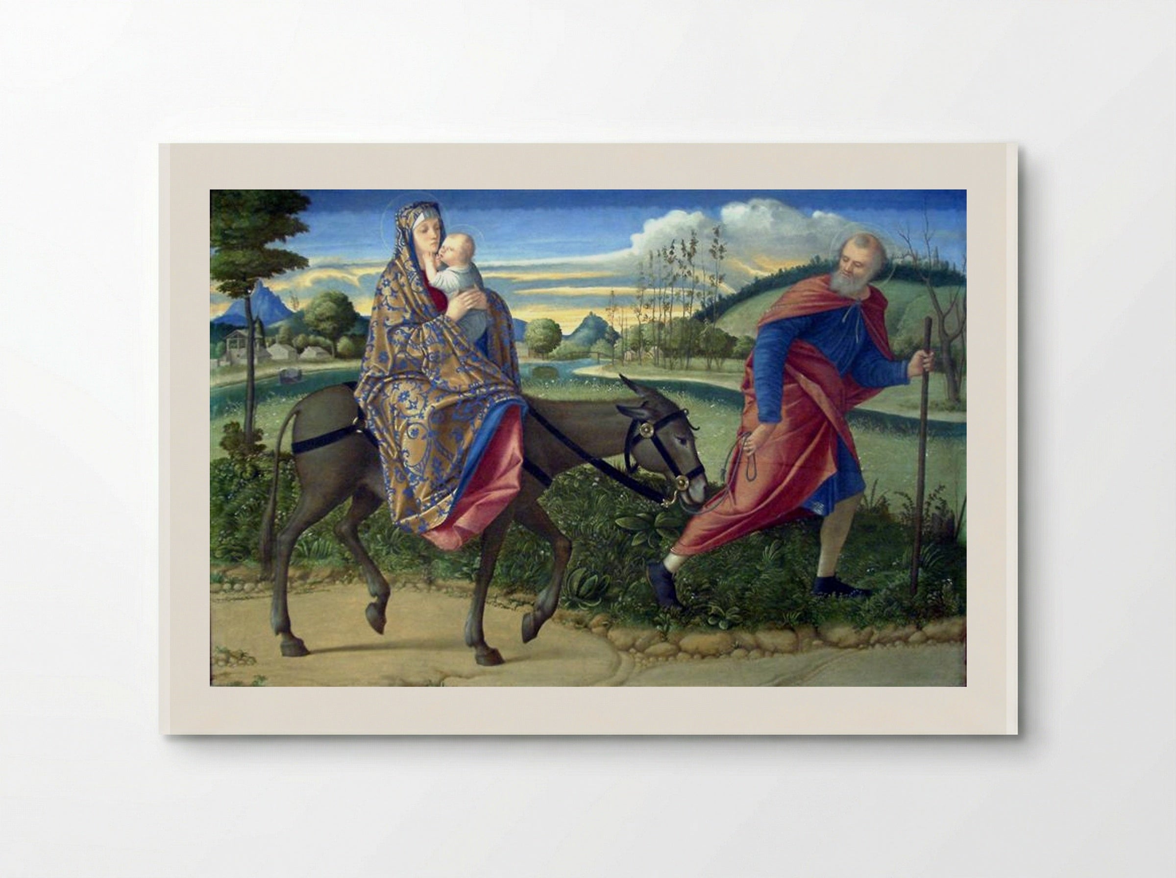 The Flight into Egypt - Vittore Carpaccio - Poster
