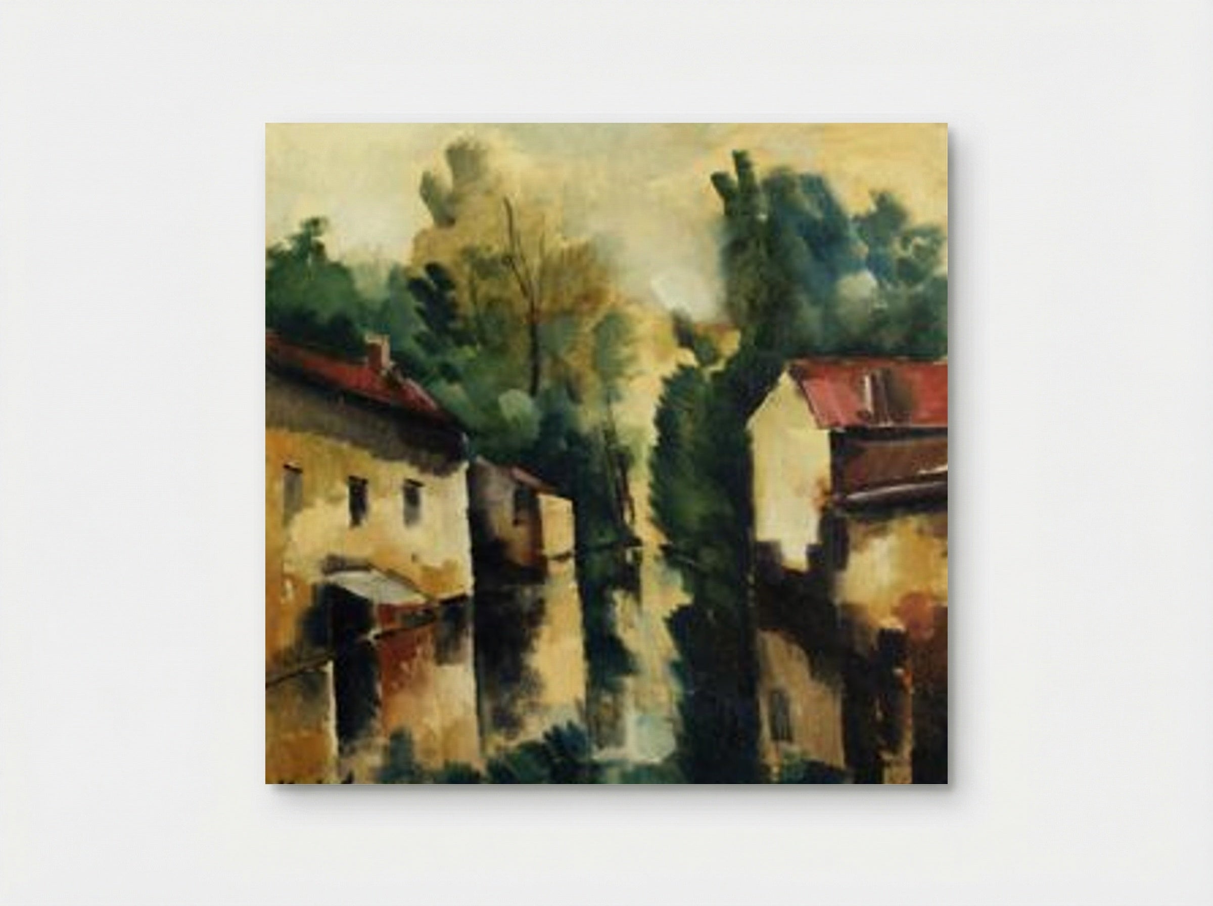 The Flooded Village - Maurice de Vlaminck - Poster