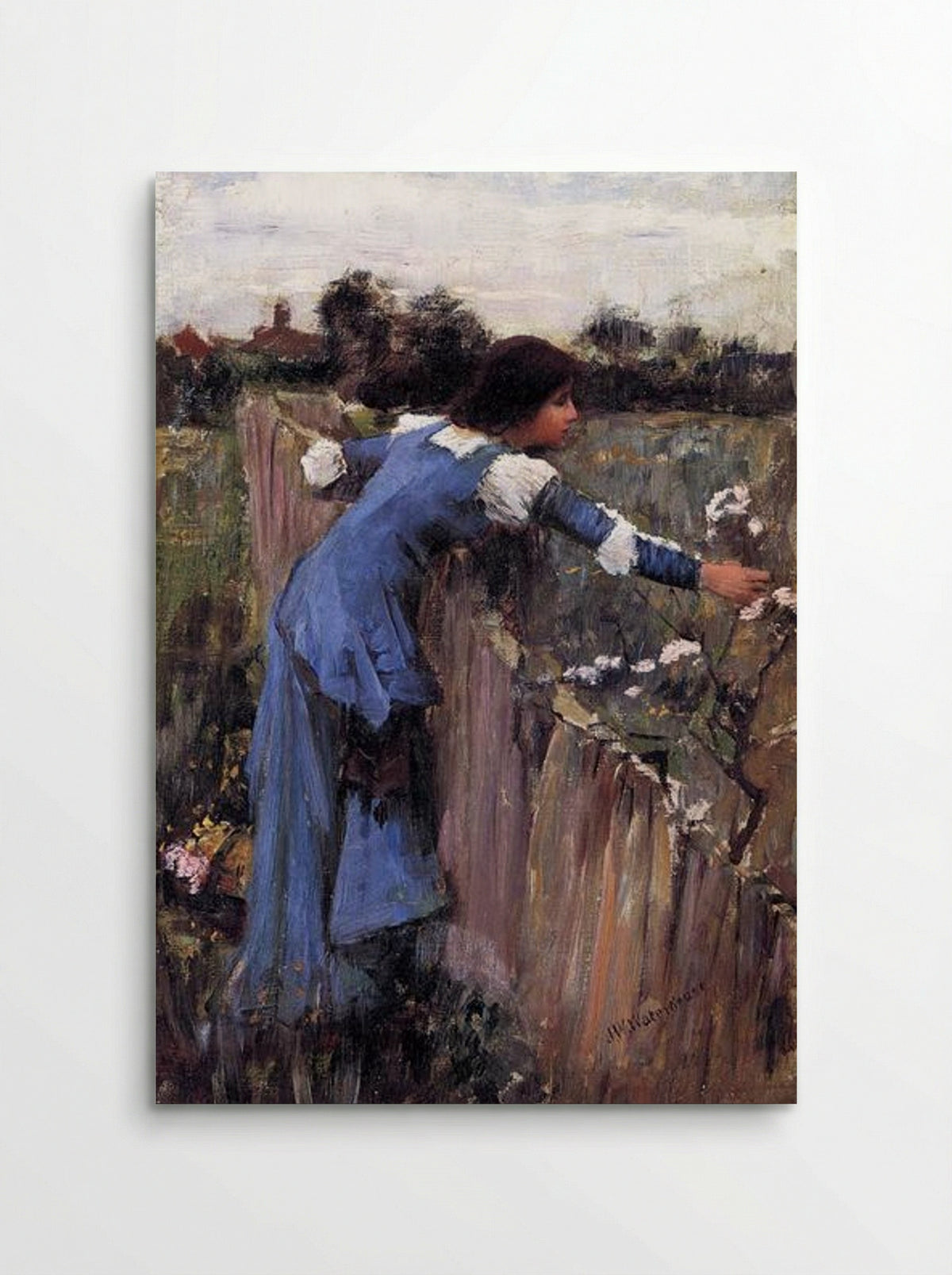 The Flower Picker - John William Waterhouse - Poster