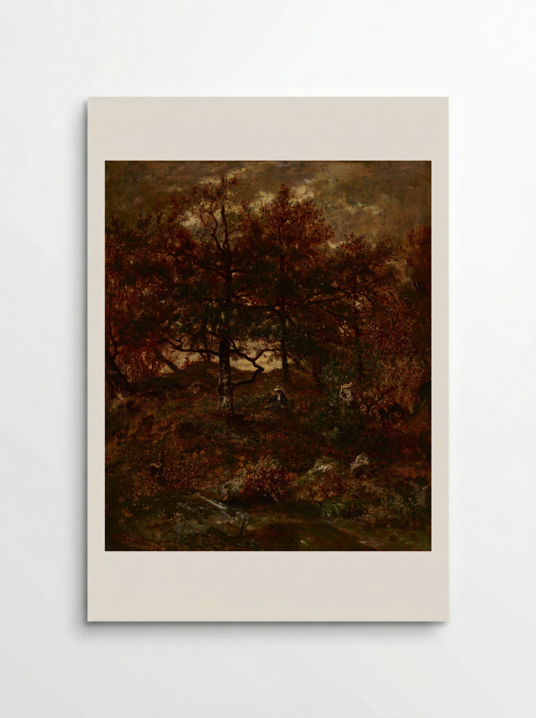 The Forest of Fontainebleau - Théodore Rousseau - Poster