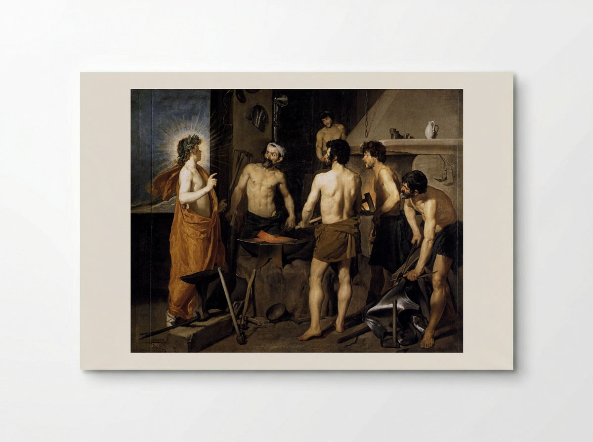 The Forge of Vulcan - Diego Velazquez - Poster