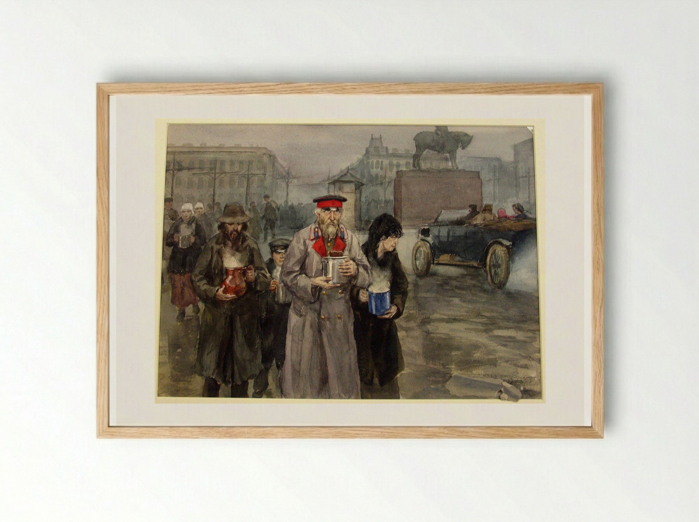 The Former - Ivan Vladimirov - Framed Print Wood