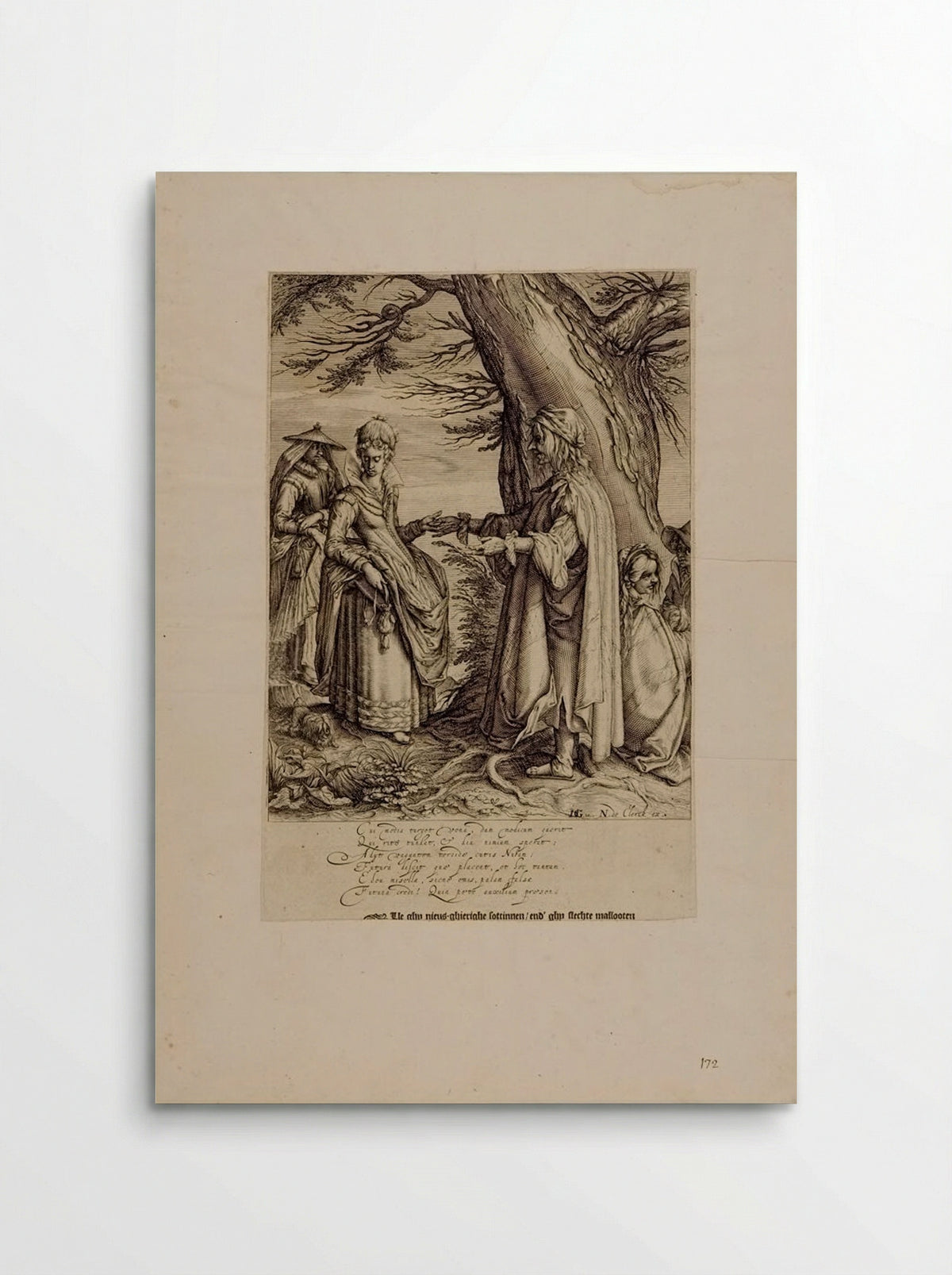The Fortune-Teller - Andries Jacobsz Stock - Poster
