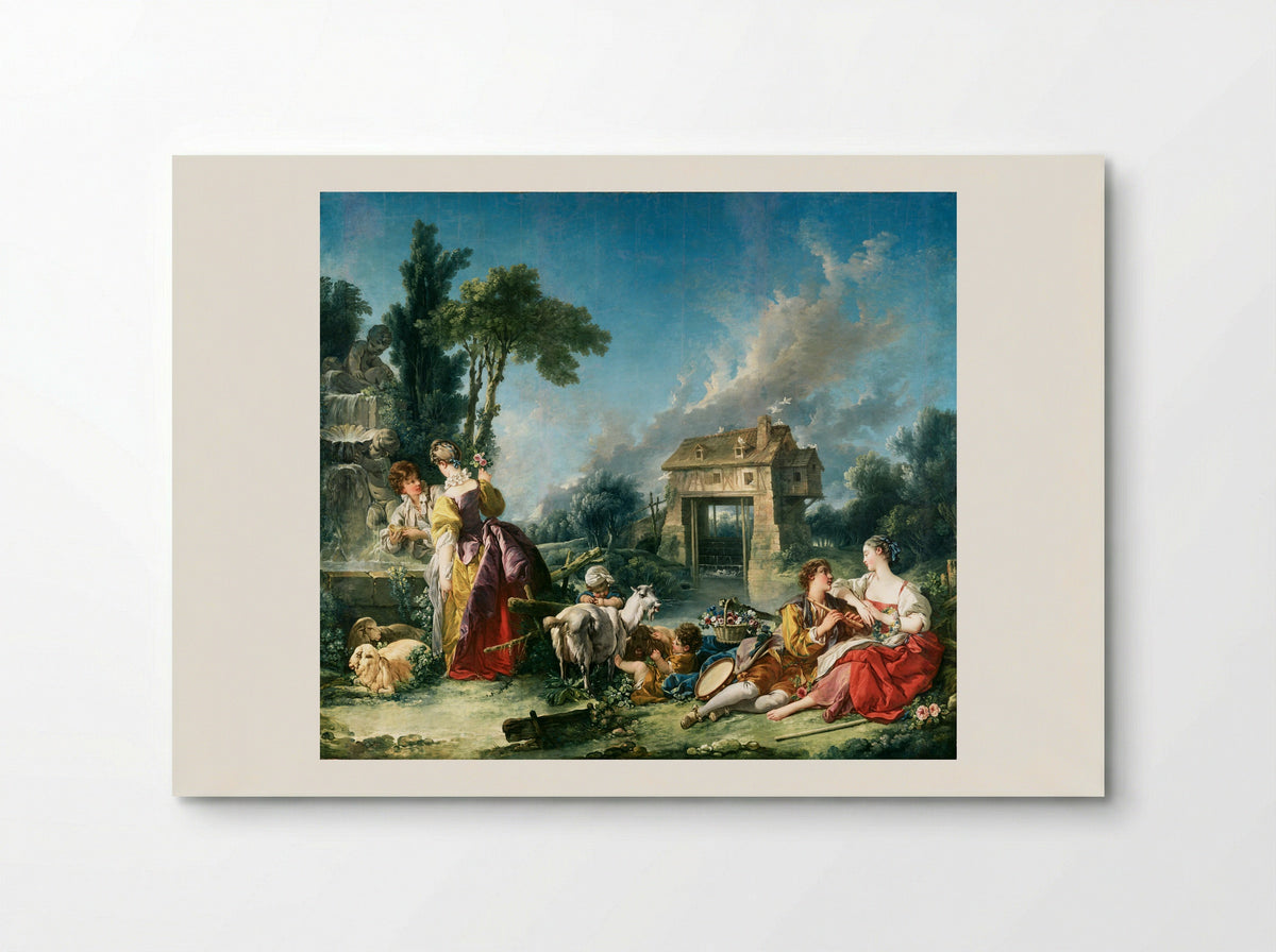 The Fountain of Love - François Boucher - Poster